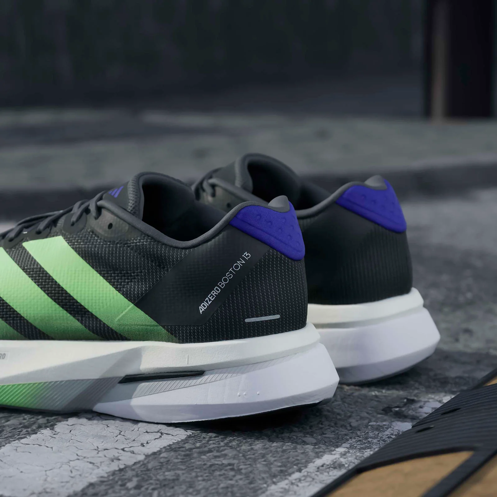 adidas Adizero Boston 13 Mens Regular-Fit Running Shoes - Image 13