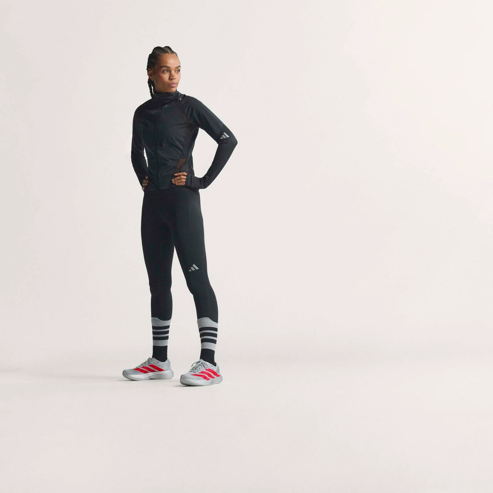 adidas Adizero EVO SL Womens Regular-Fit Running Shoes - Image 18