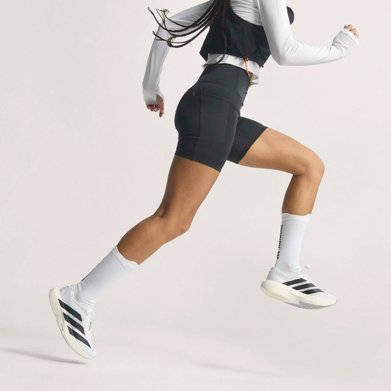 adidas Adizero EVO SL Womens Regular-Fit Running Shoes - Image 14
