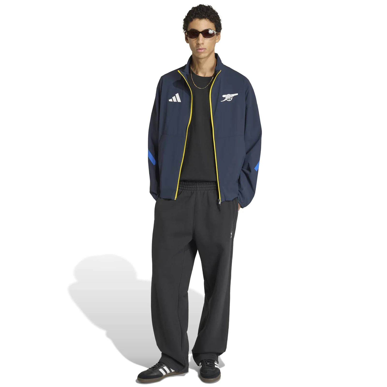 adidas Arsenal Football Z.N.E. 2025/26 Mens Anthem Jacket - Image 6