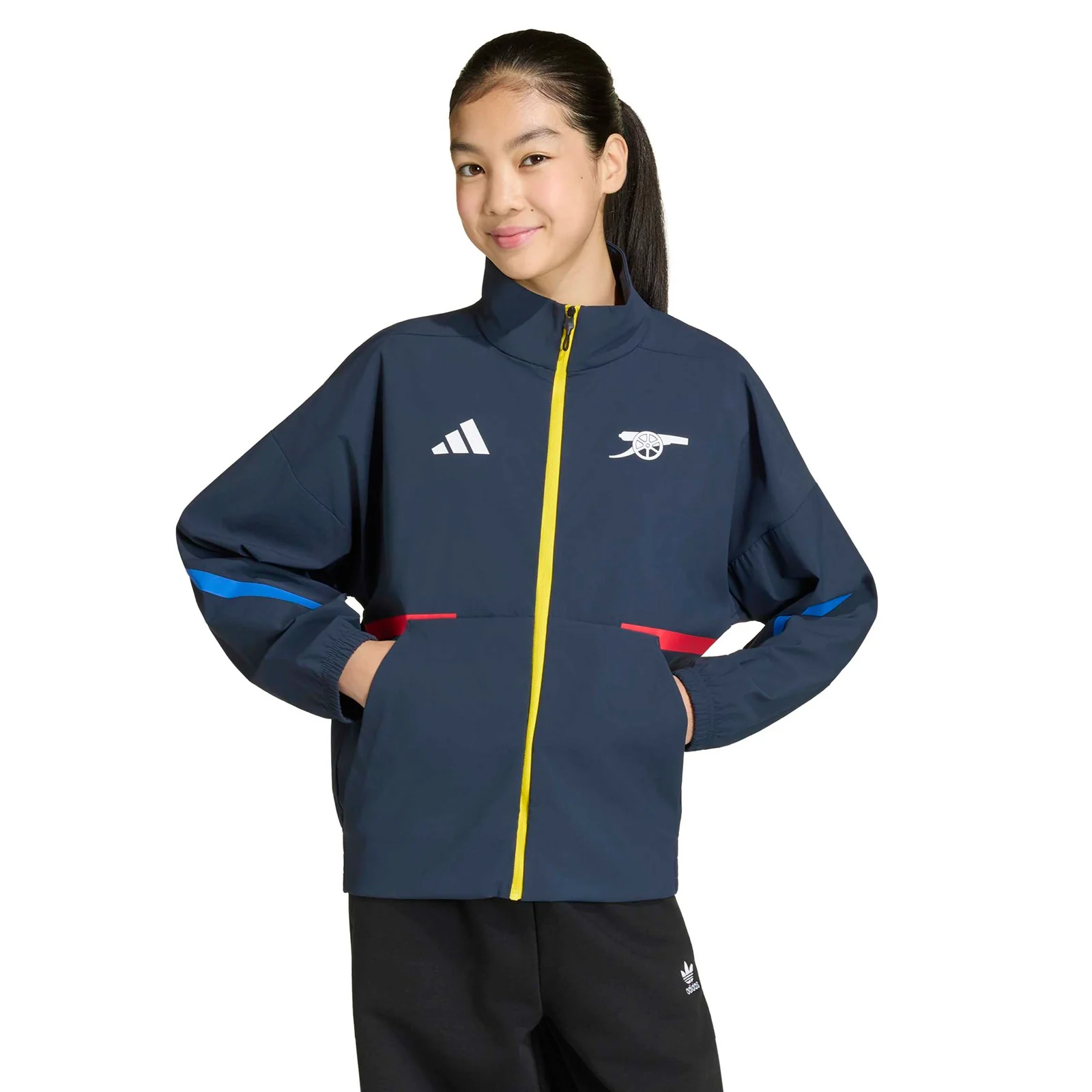adidas Arsenal Football Z.N.E. 2025/26 Kids Anthem Jacket