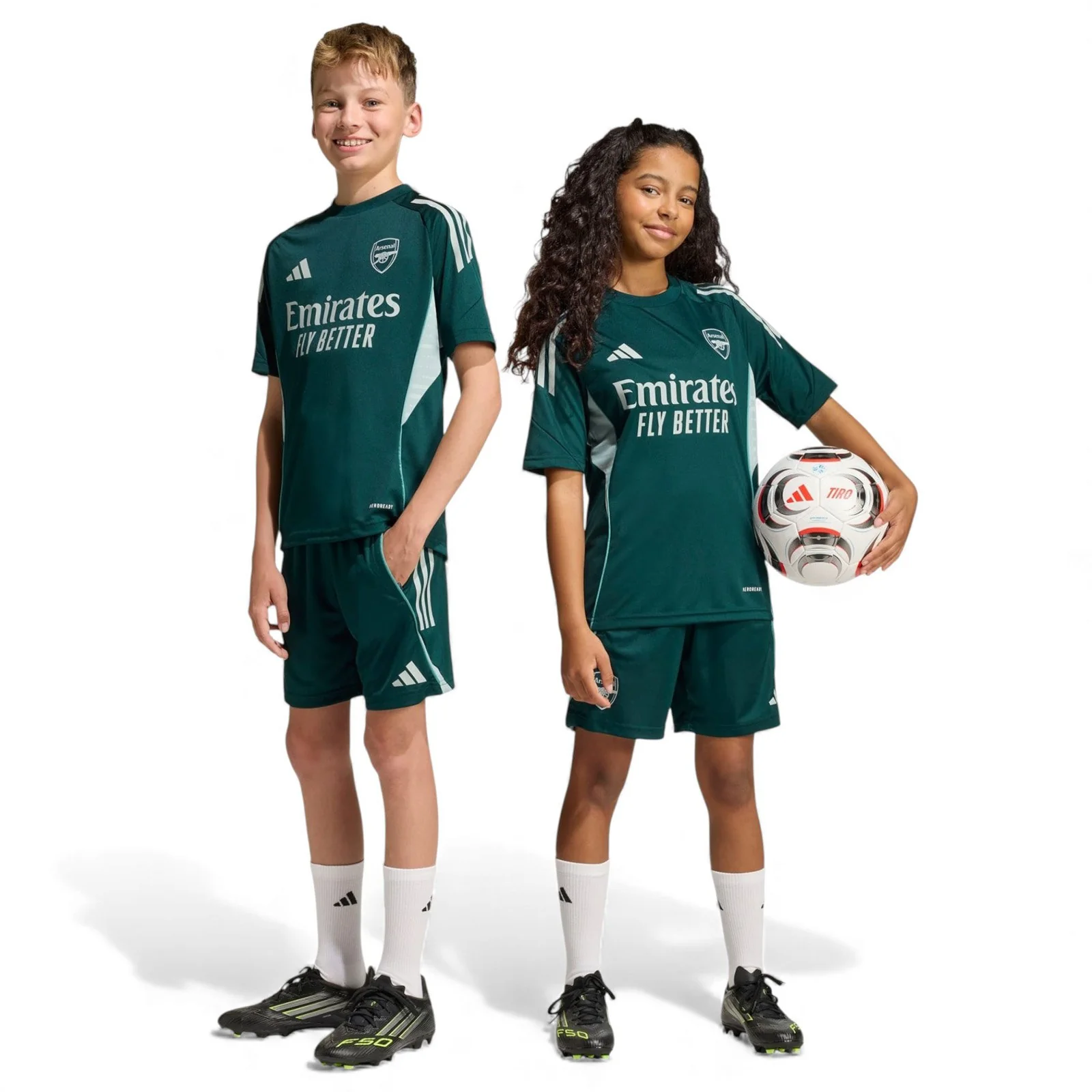 adidas Arsenal Football Tiro 2025/2026 Competition Kids Training Shorts - Image 6