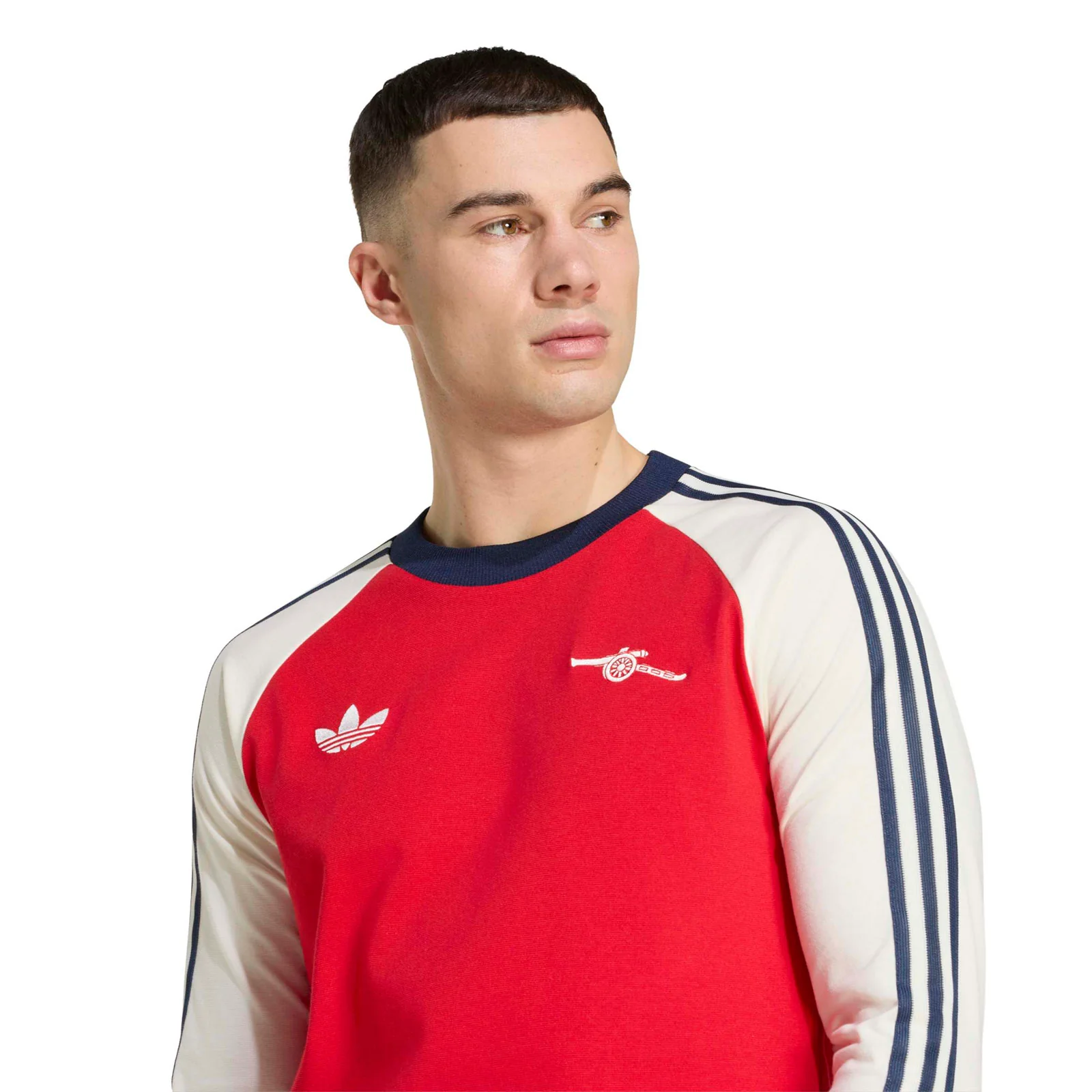 adidas Originals Arsenal Football 2025/26 Mens LS Crew Top - Image 3