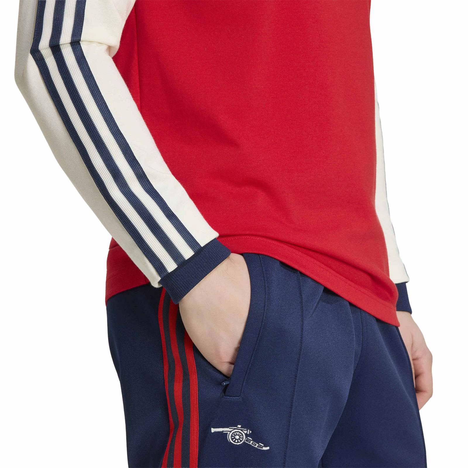 adidas Originals Arsenal Football 2025/26 Mens LS Crew Top - Image 4