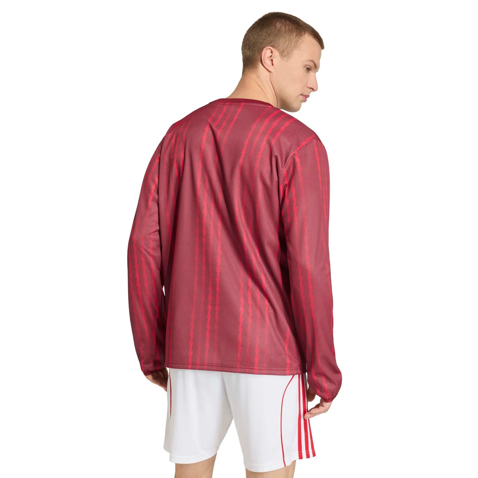 adidas Arsenal Football 2025/26 Mens Pre-Match Warm Crew Top - Image 2