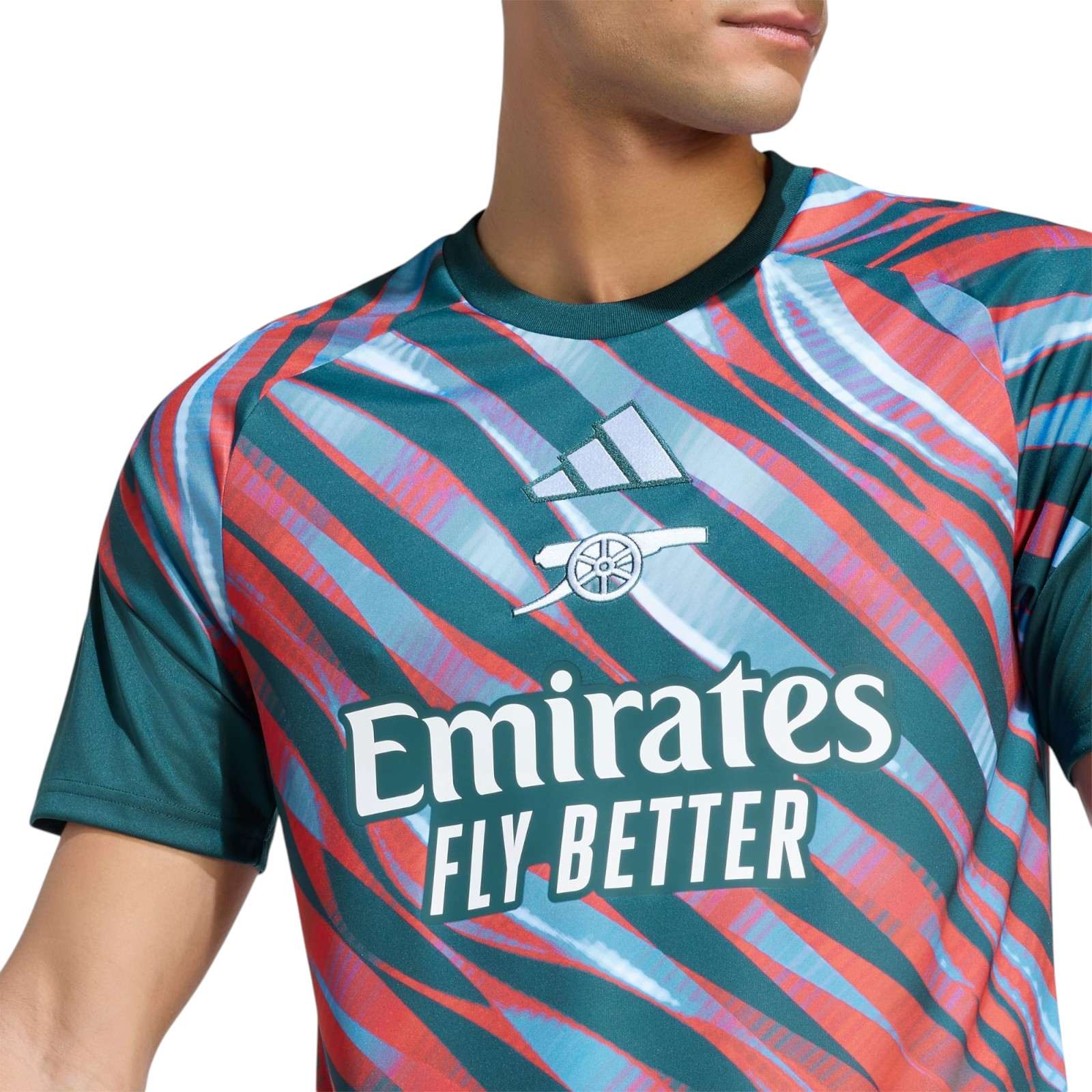 adidas Arsenal Football 2026/27 Adults Pre-Match Jersey - Image 3