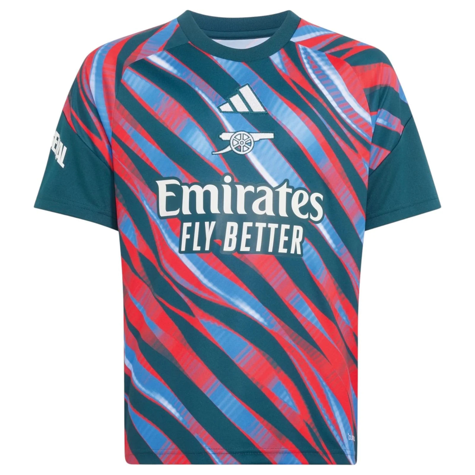 adidas Arsenal Football 2026/27 Kids Pre-Match Jersey - Image 8