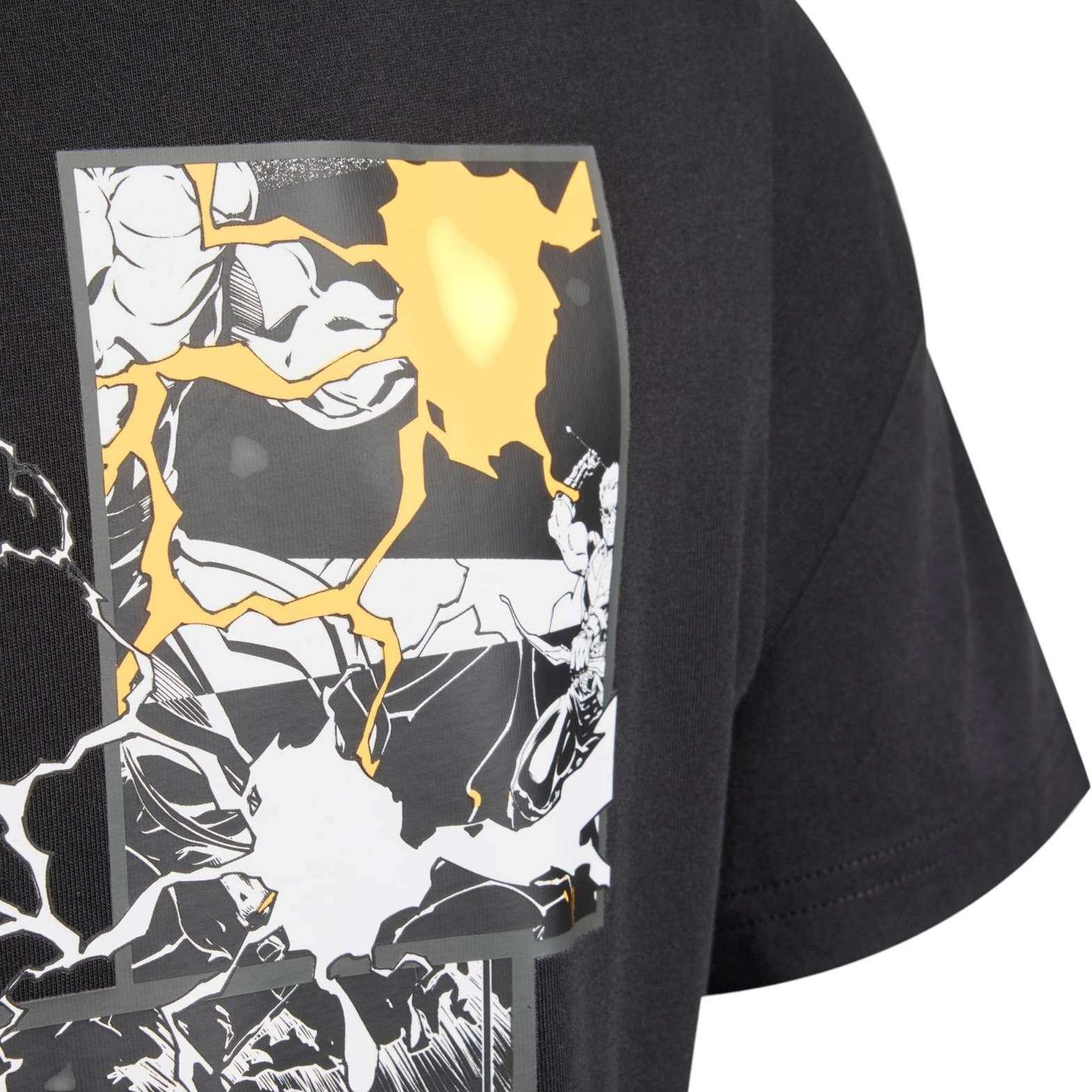 adidas All Blacks Rugby x Marvel Kids Short Sleeve T-Shirt - Image 4