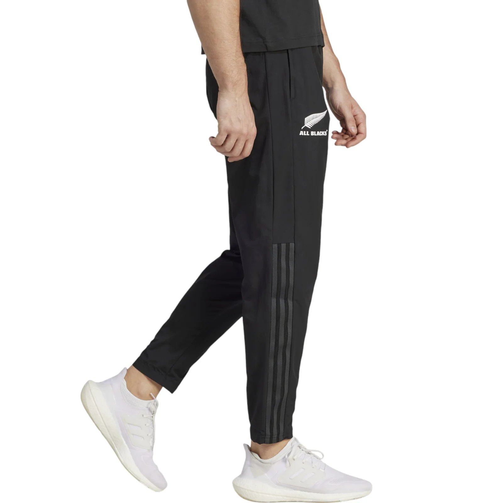 adidas All Blacks Rugby Adults Regular-Fit Pants - Image 3