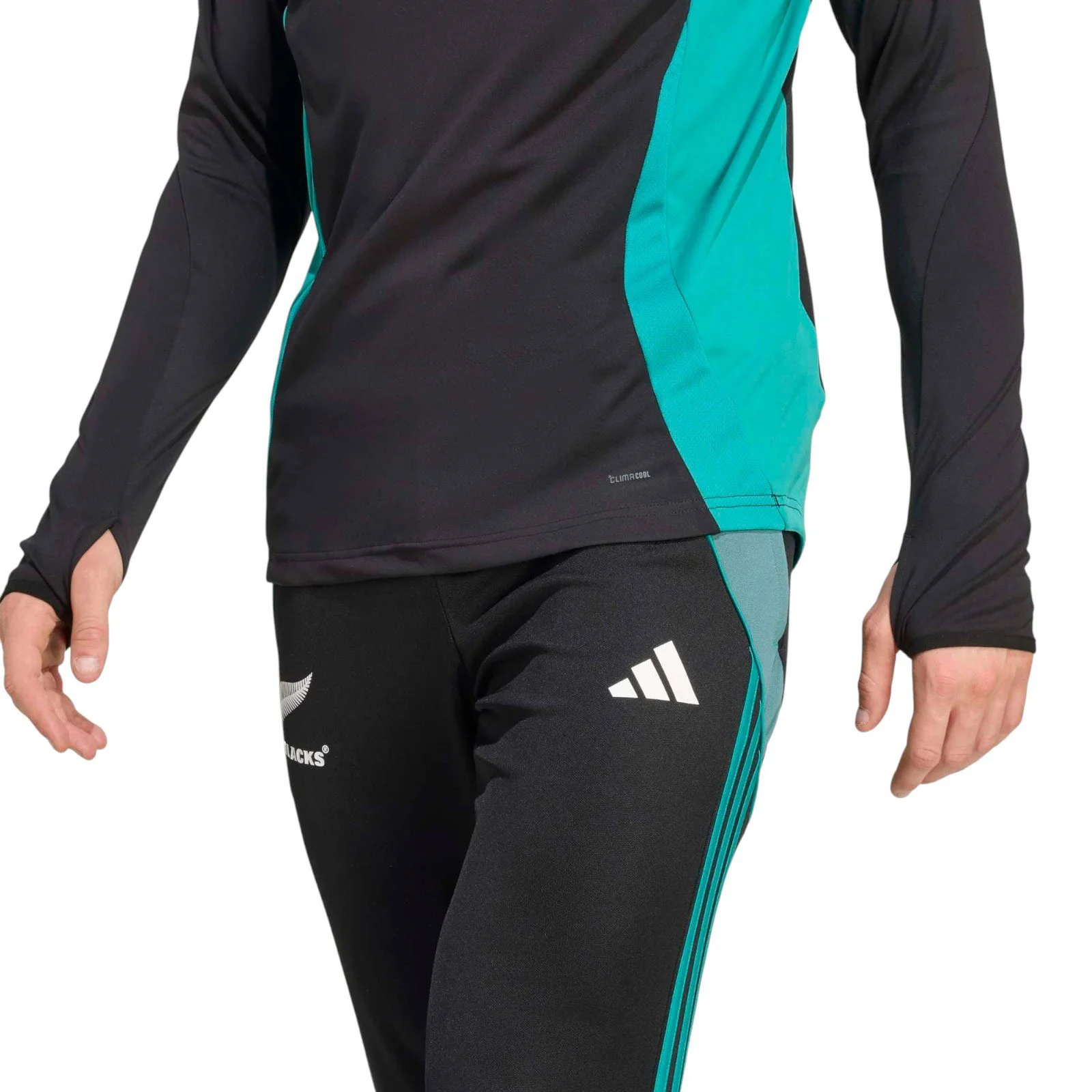 adidas All Blacks Half-Zip Slim-Fit Training Top - Image 5