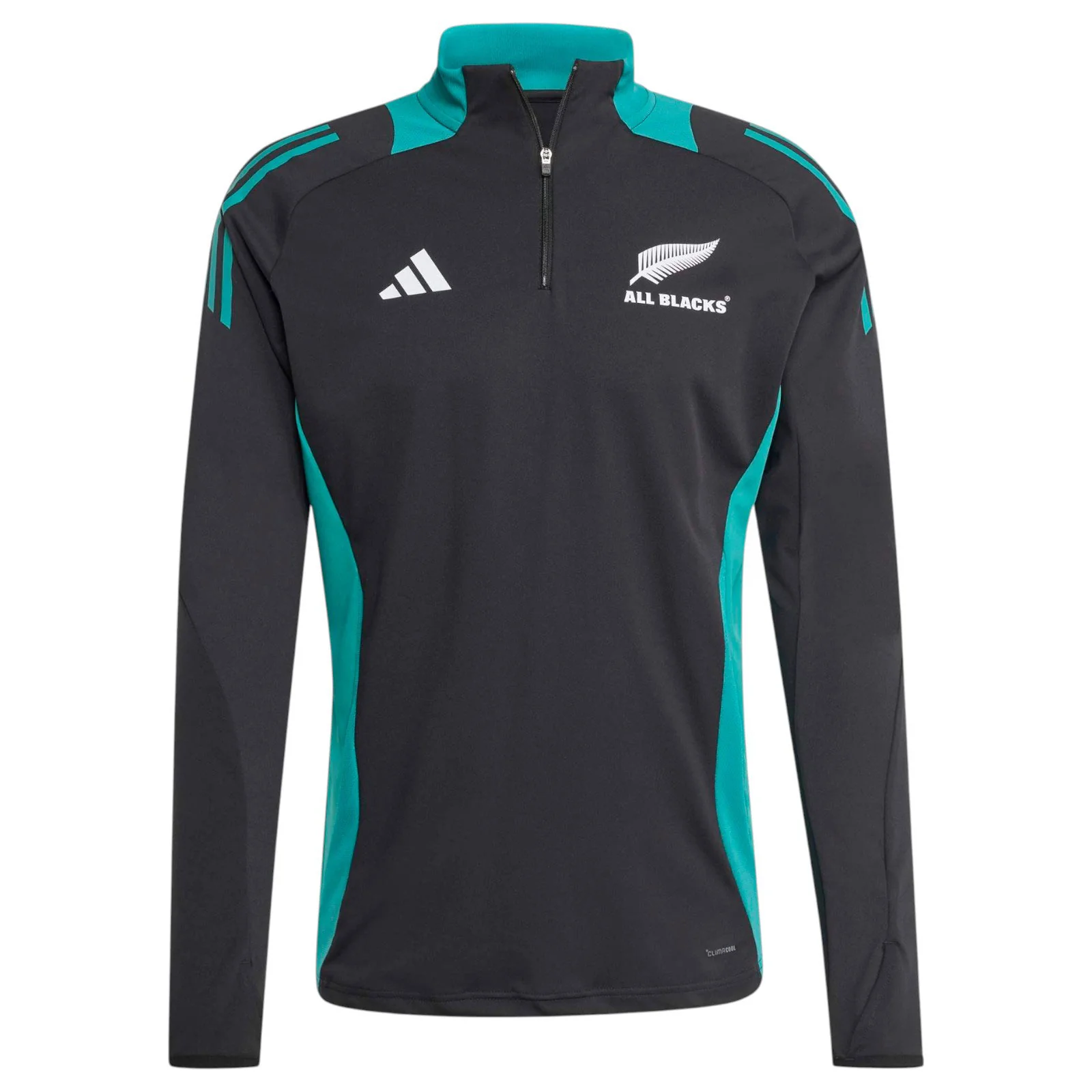 adidas All Blacks Half-Zip Slim-Fit Training Top - Image 8