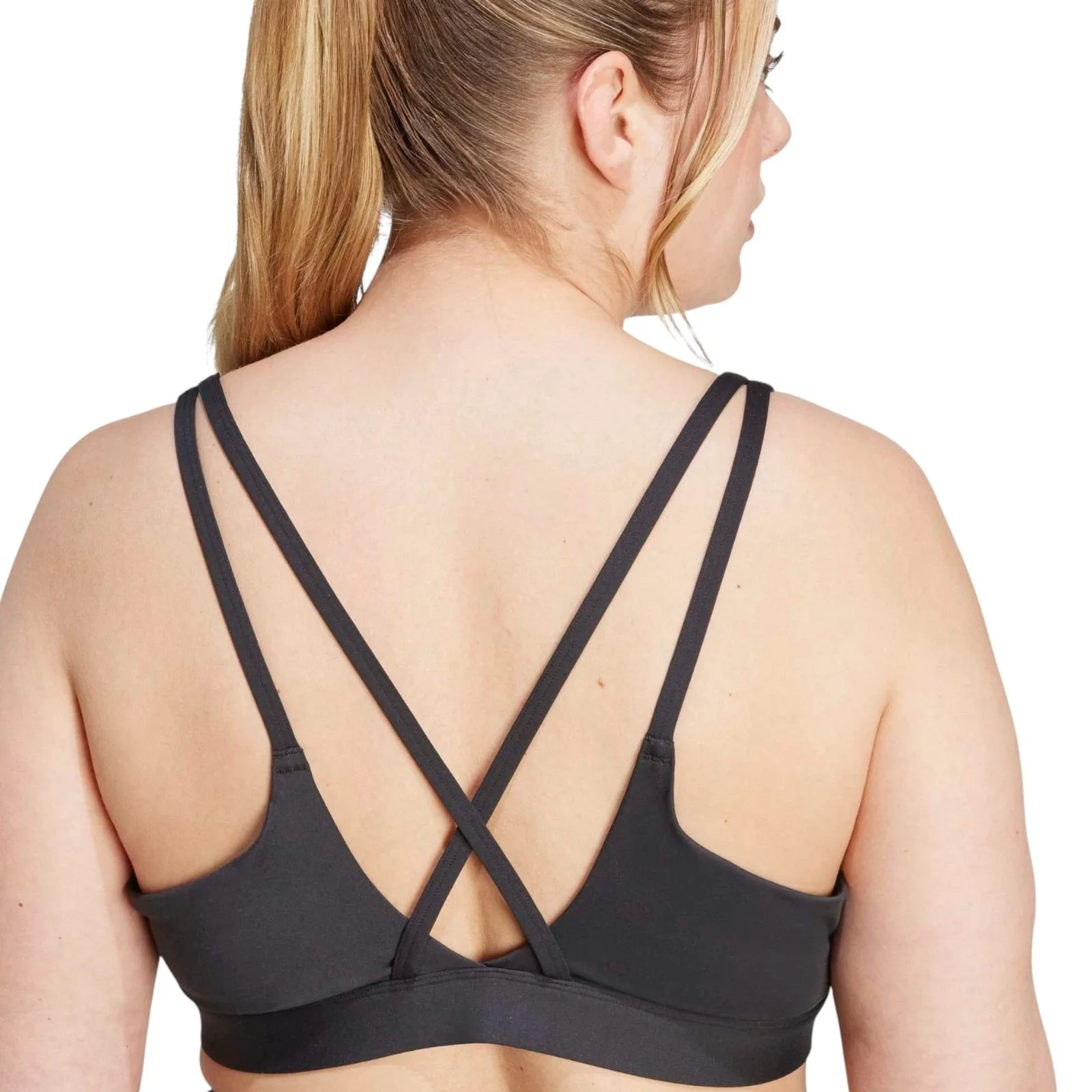 adidas All Me Essentials Womens Plus-Size Medium Support Bra - Image 4
