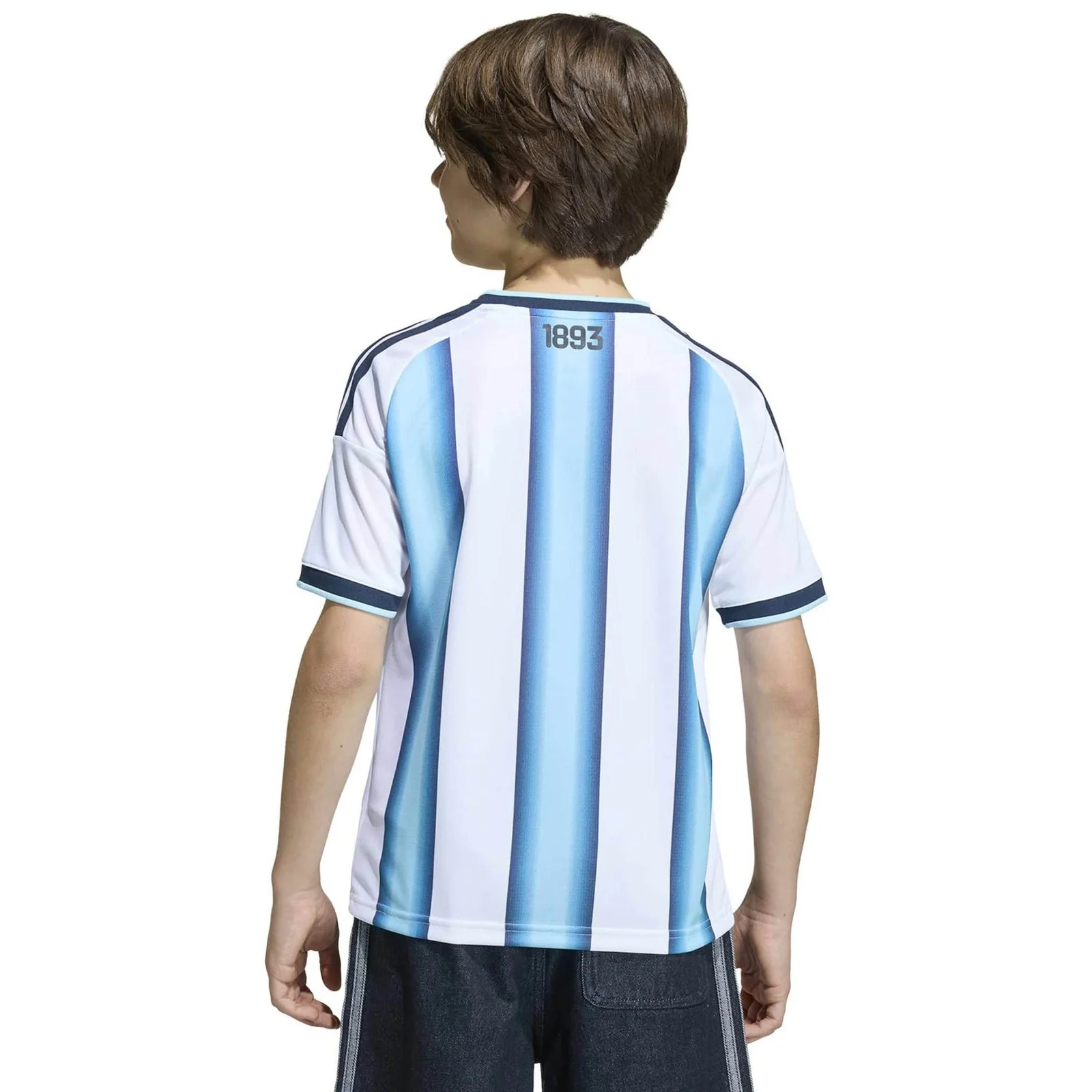 adidas Argentina Football World Cup 2026 Home Replica Messi Kids Jersey - Image 4