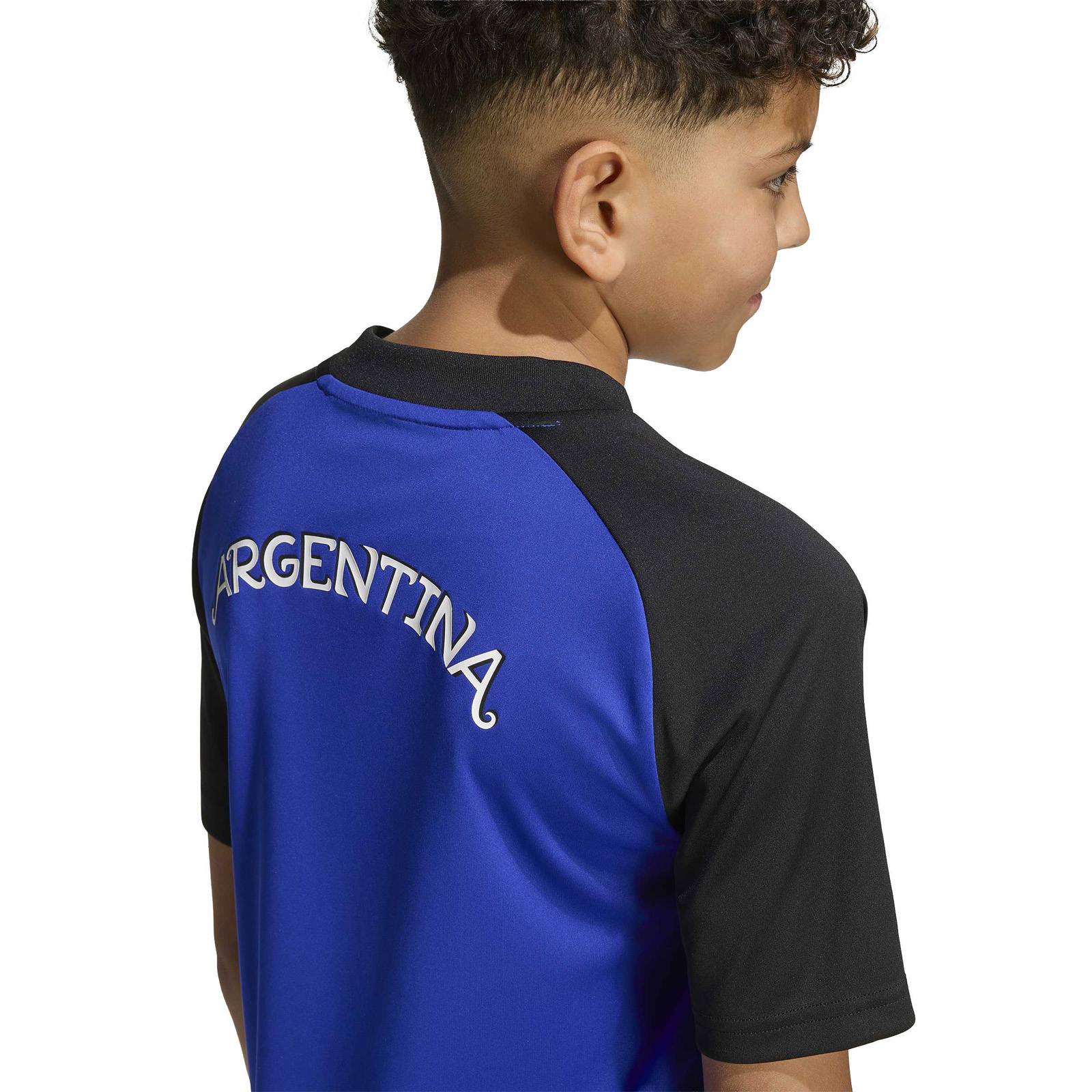 adidas Argentina Football WC 2026 Kids Pre-Match Away Jersey - Image 6