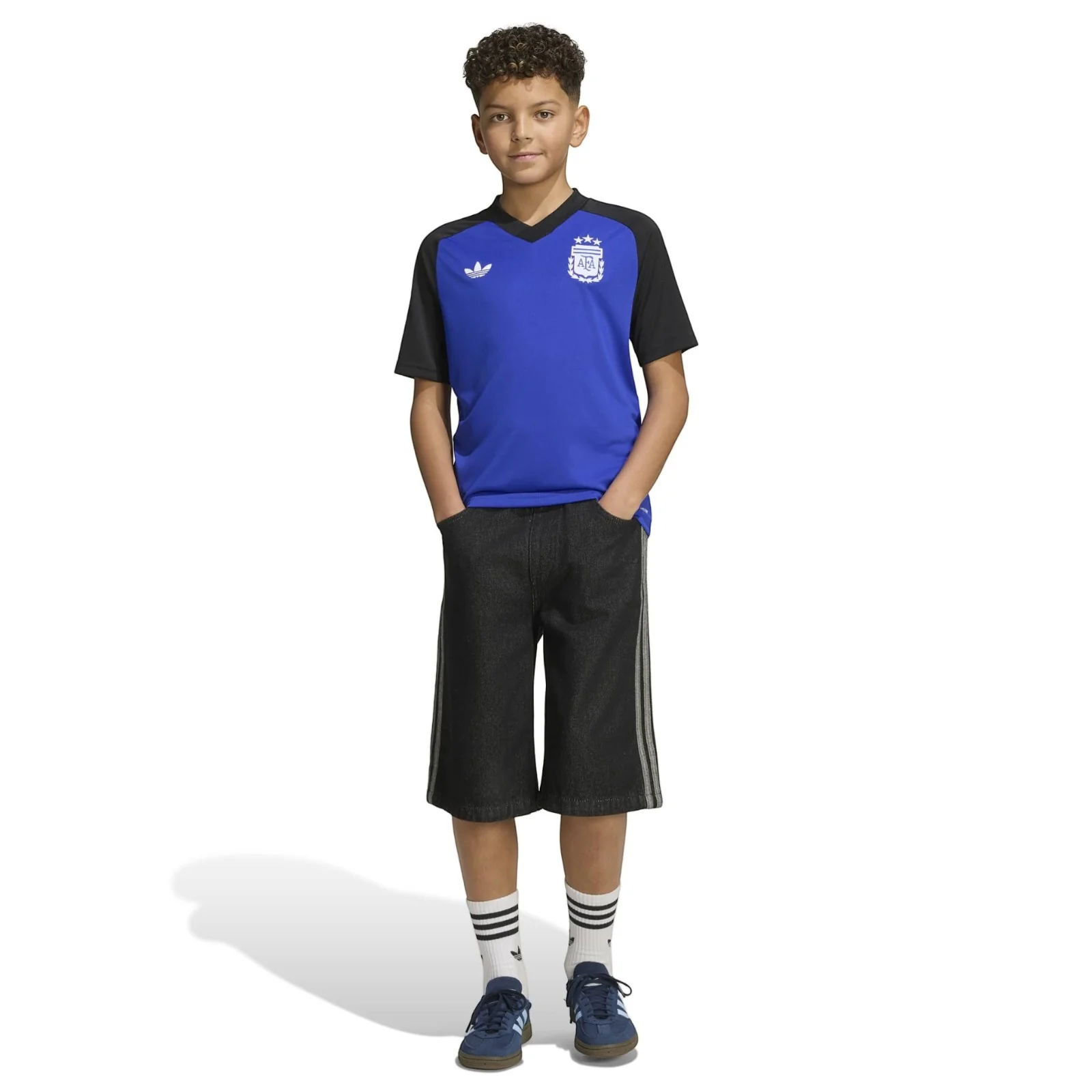 adidas Argentina Football WC 2026 Kids Pre-Match Away Jersey - Image 9