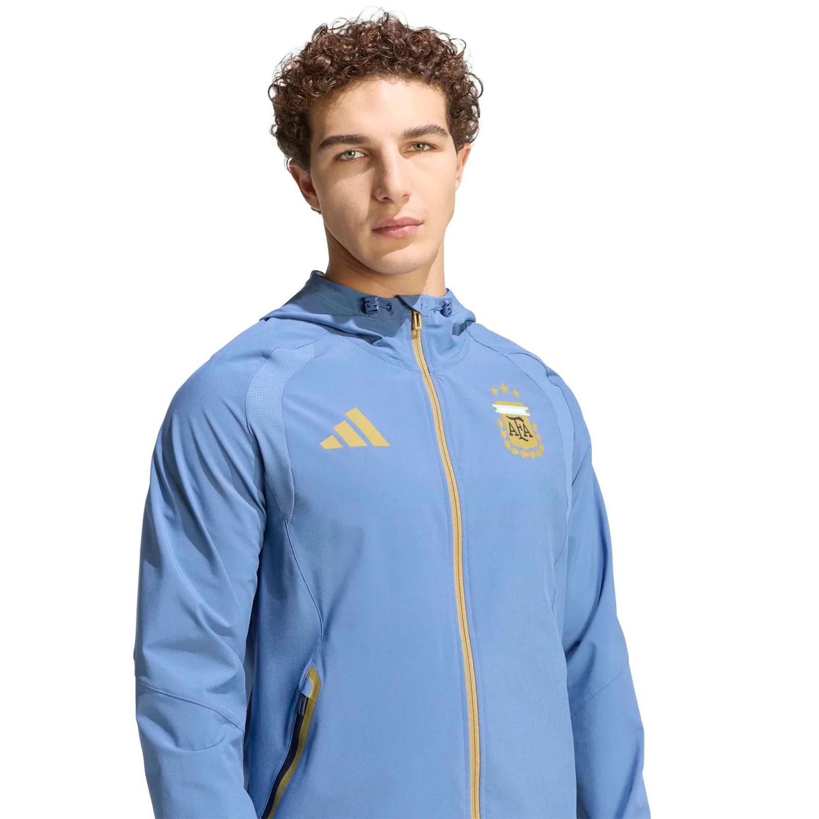 adidas Argentina Football World Cup 2026 Adults Windbreaker - Image 3