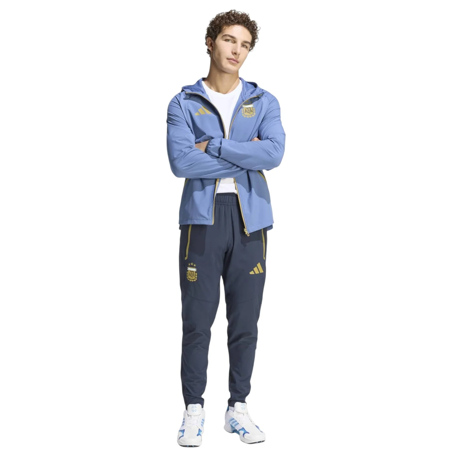 adidas Argentina Football World Cup 2026 Adults Windbreaker - Image 6
