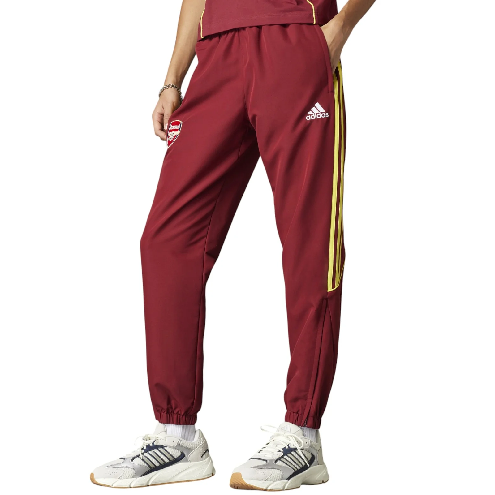 adidas Arsenal Football 3-Stripe Regular-Fit Track Pants