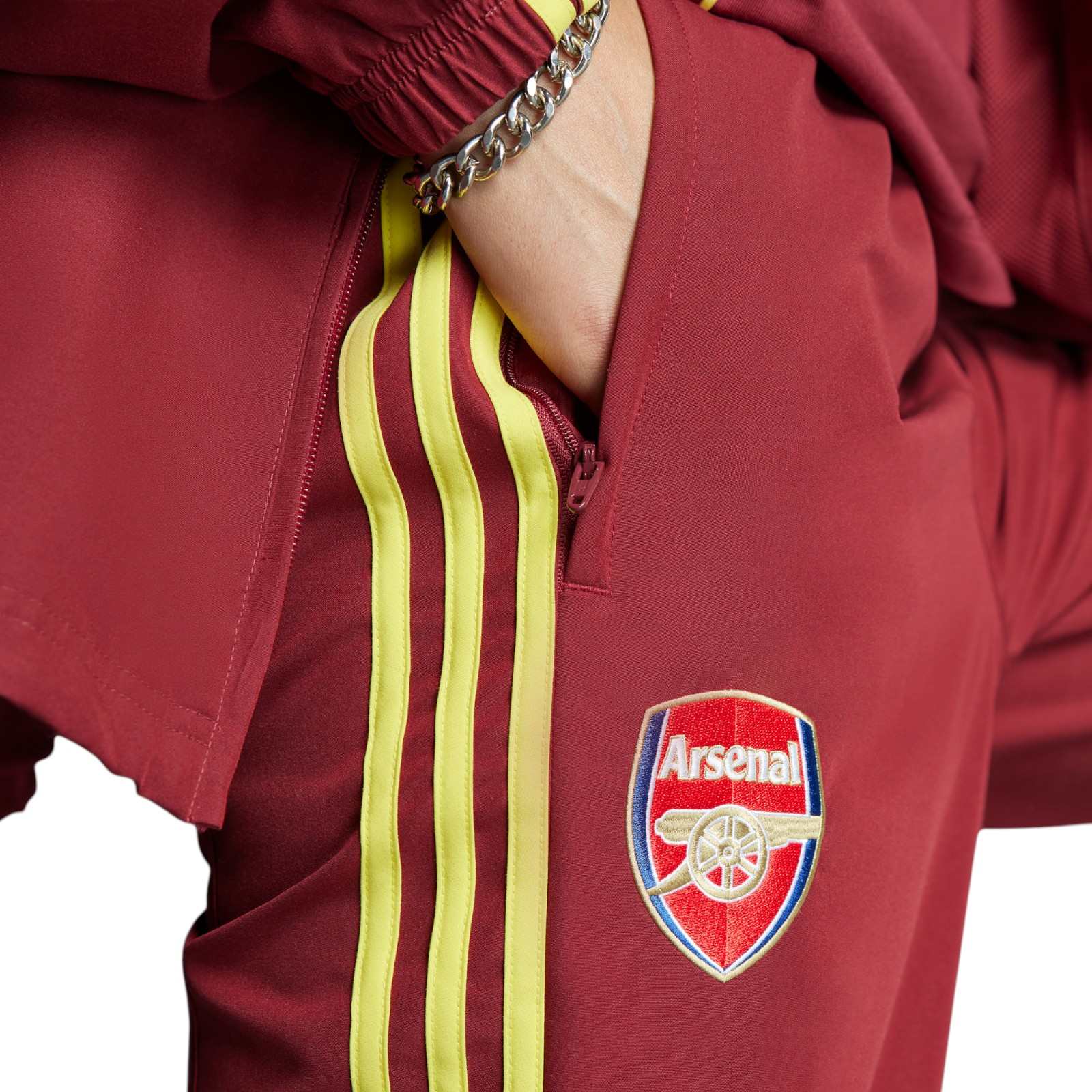 adidas Arsenal Football 3-Stripe Regular-Fit Track Pants - Image 4