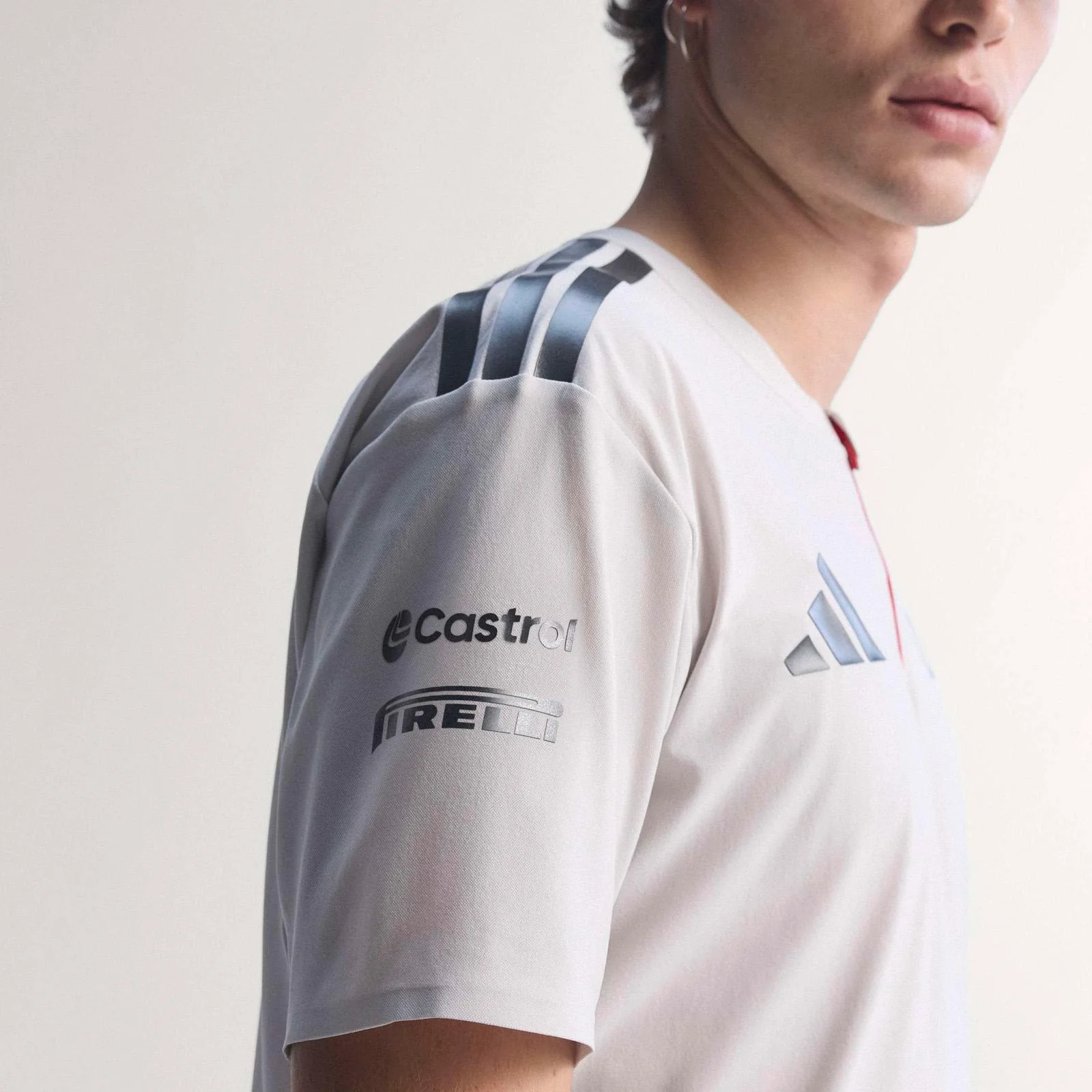 adidas Audi Formula 1 Motorsport Adults Driver T-Shirt - Image 10
