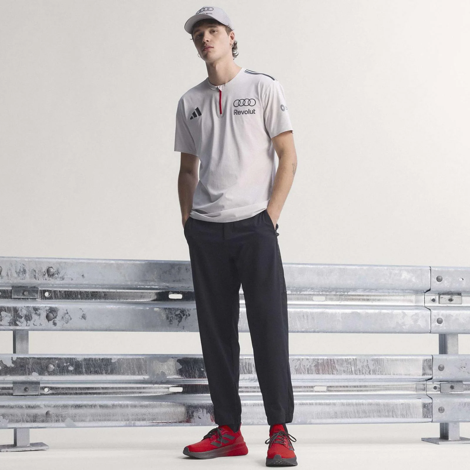 adidas Audi Formula 1 Motorsport Adults Driver T-Shirt - Image 14