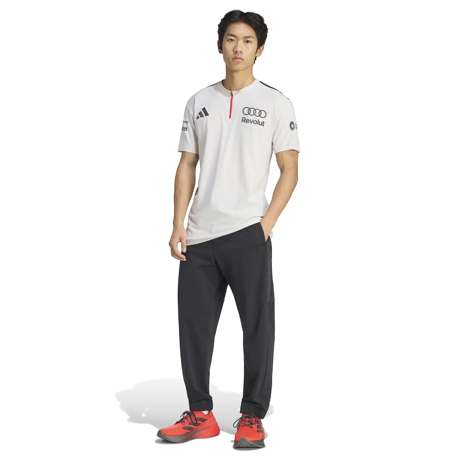 adidas Audi Formula 1 Motorsport Adults Driver T-Shirt - Image 16