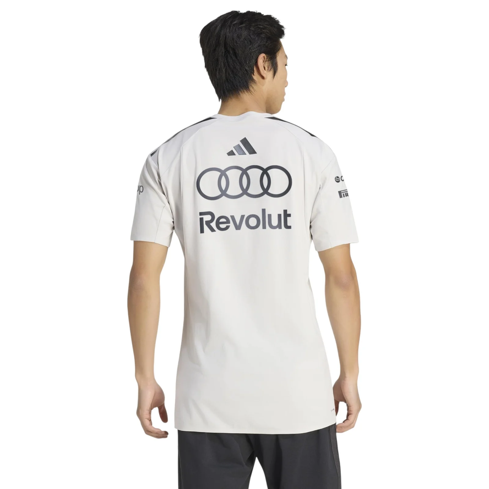adidas Audi Formula 1 Motorsport Adults Driver T-Shirt - Image 2