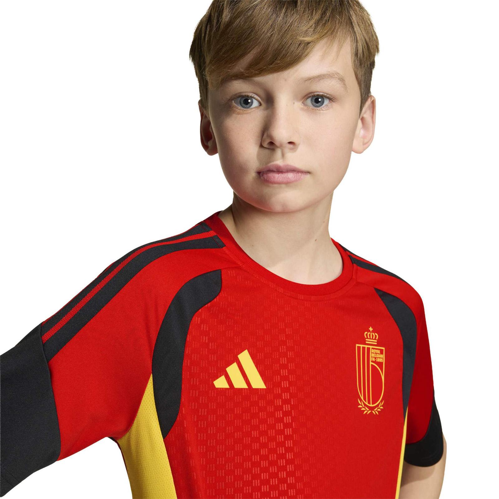 adidas Belgium Football World Cup 2026 Tiro Kids Training Jersey - Image 5
