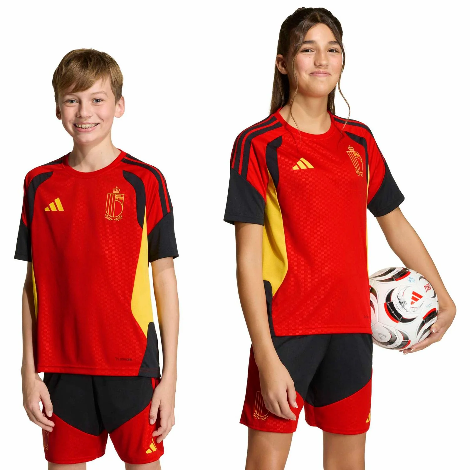 adidas Belgium Football World Cup 2026 Tiro Kids Training Jersey - Image 7