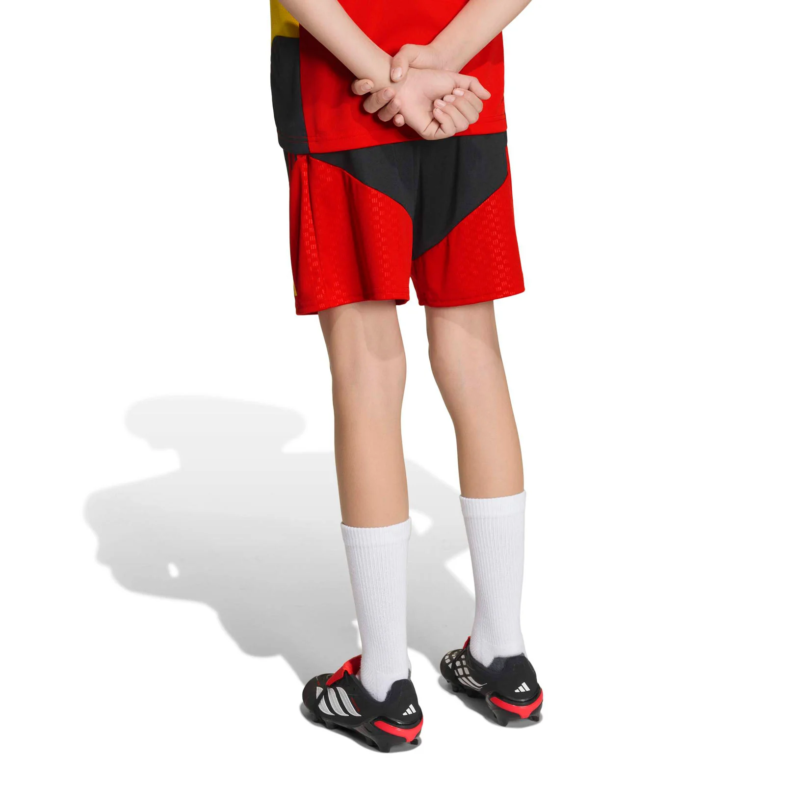 adidas Belgium Football World Cup Tiro 2026 Kids Training Shorts - Image 2