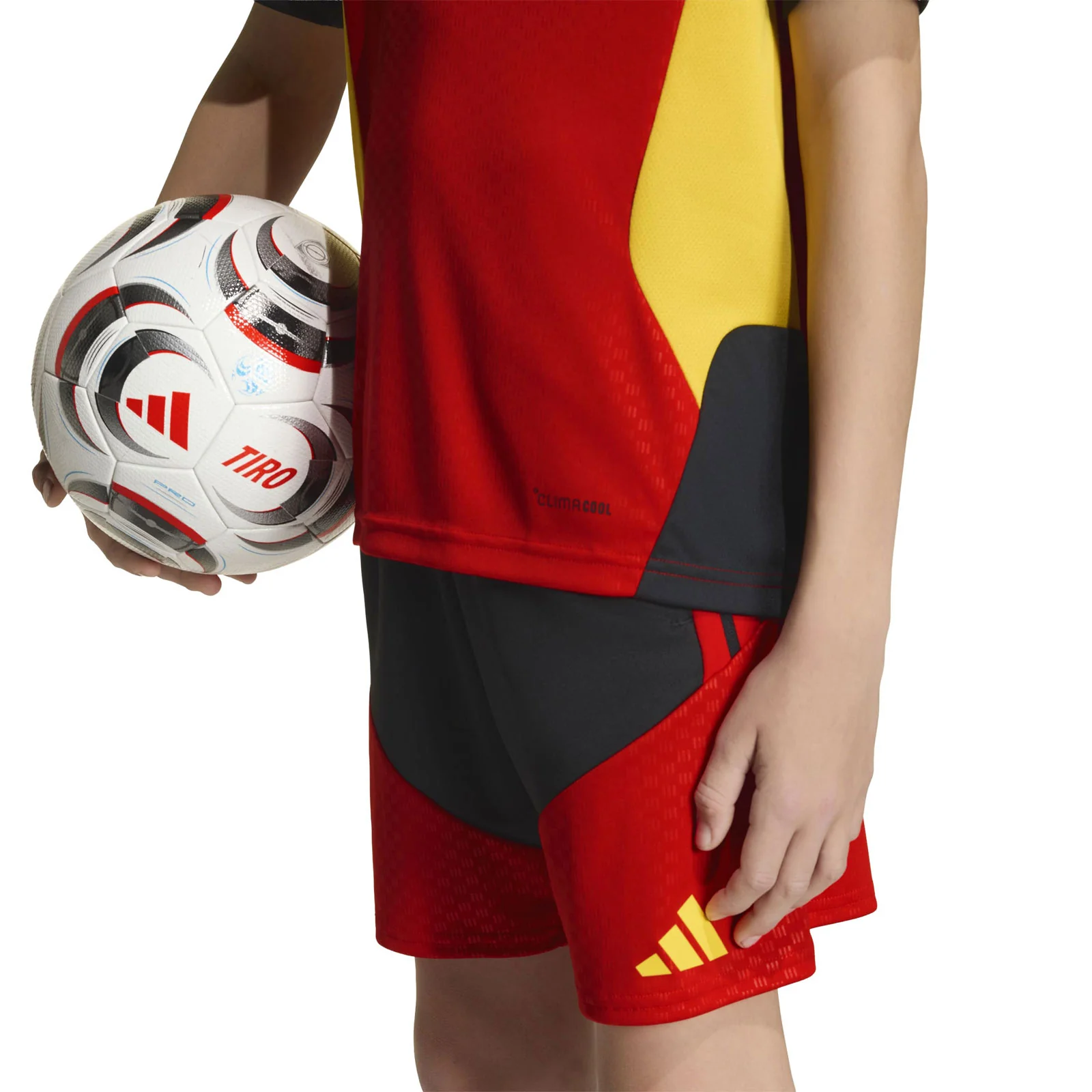 adidas Belgium Football World Cup Tiro 2026 Kids Training Shorts - Image 3