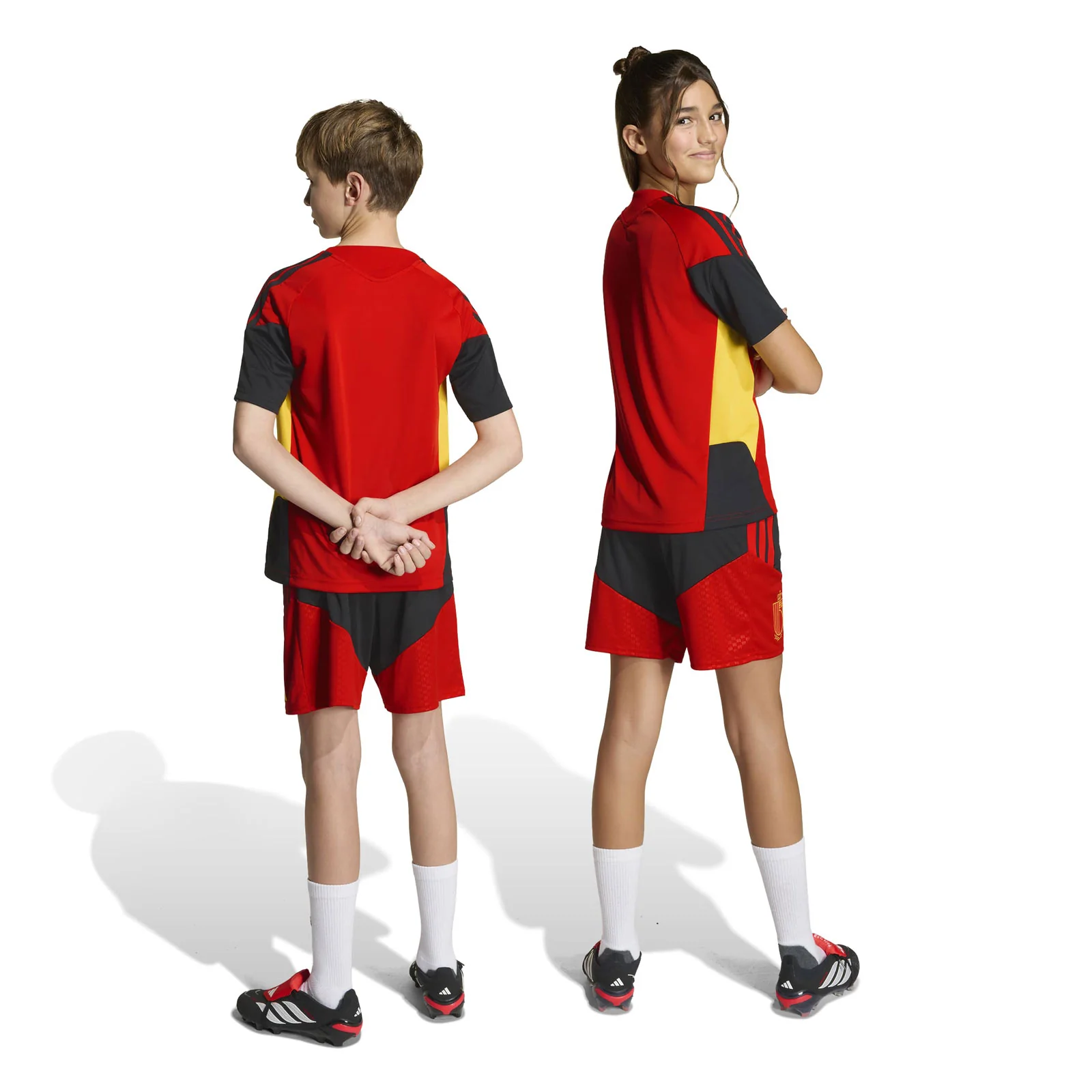 adidas Belgium Football World Cup Tiro 2026 Kids Training Shorts - Image 7
