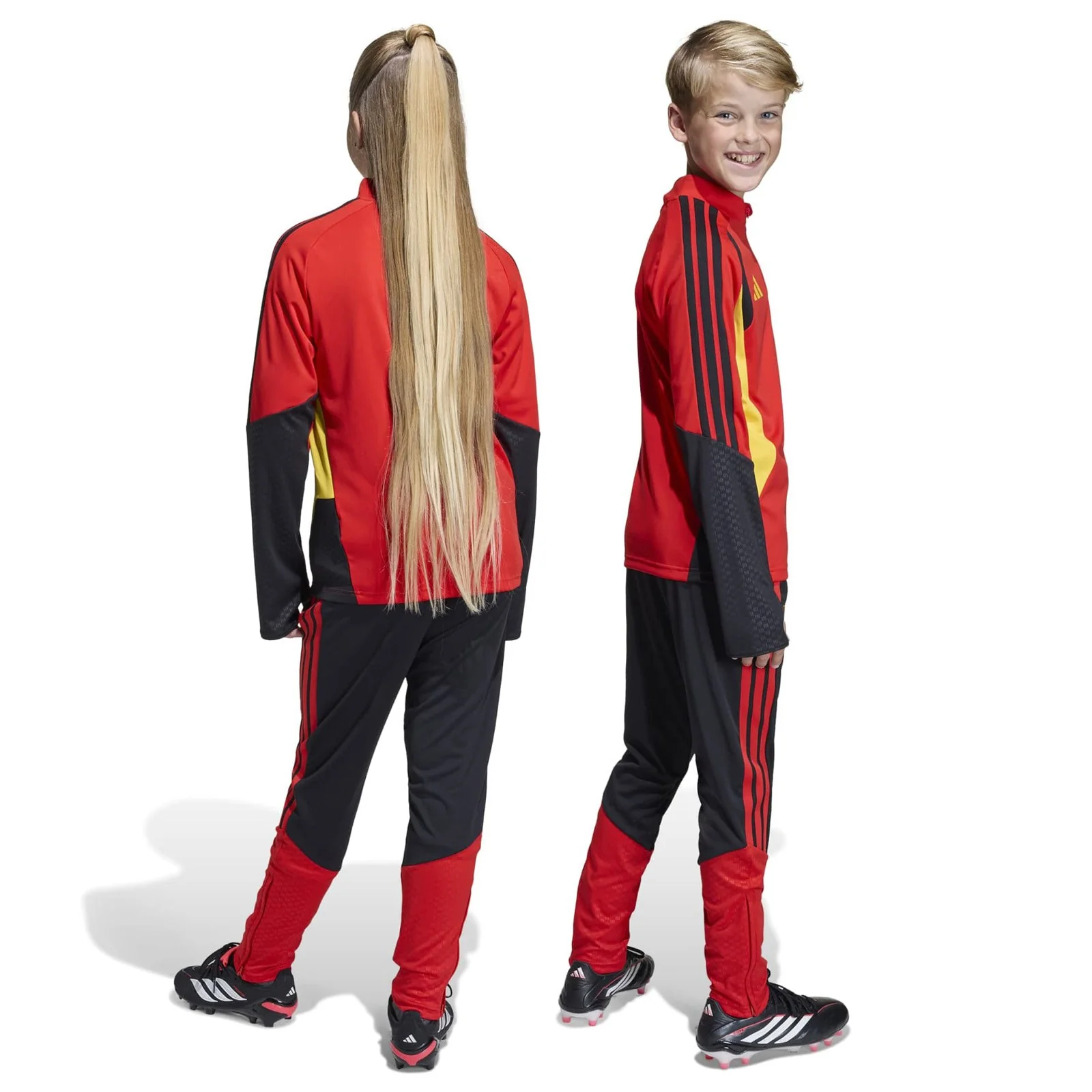 adidas Belgium Football World Cup 2026 Tiro Training Kids Pants - Image 7