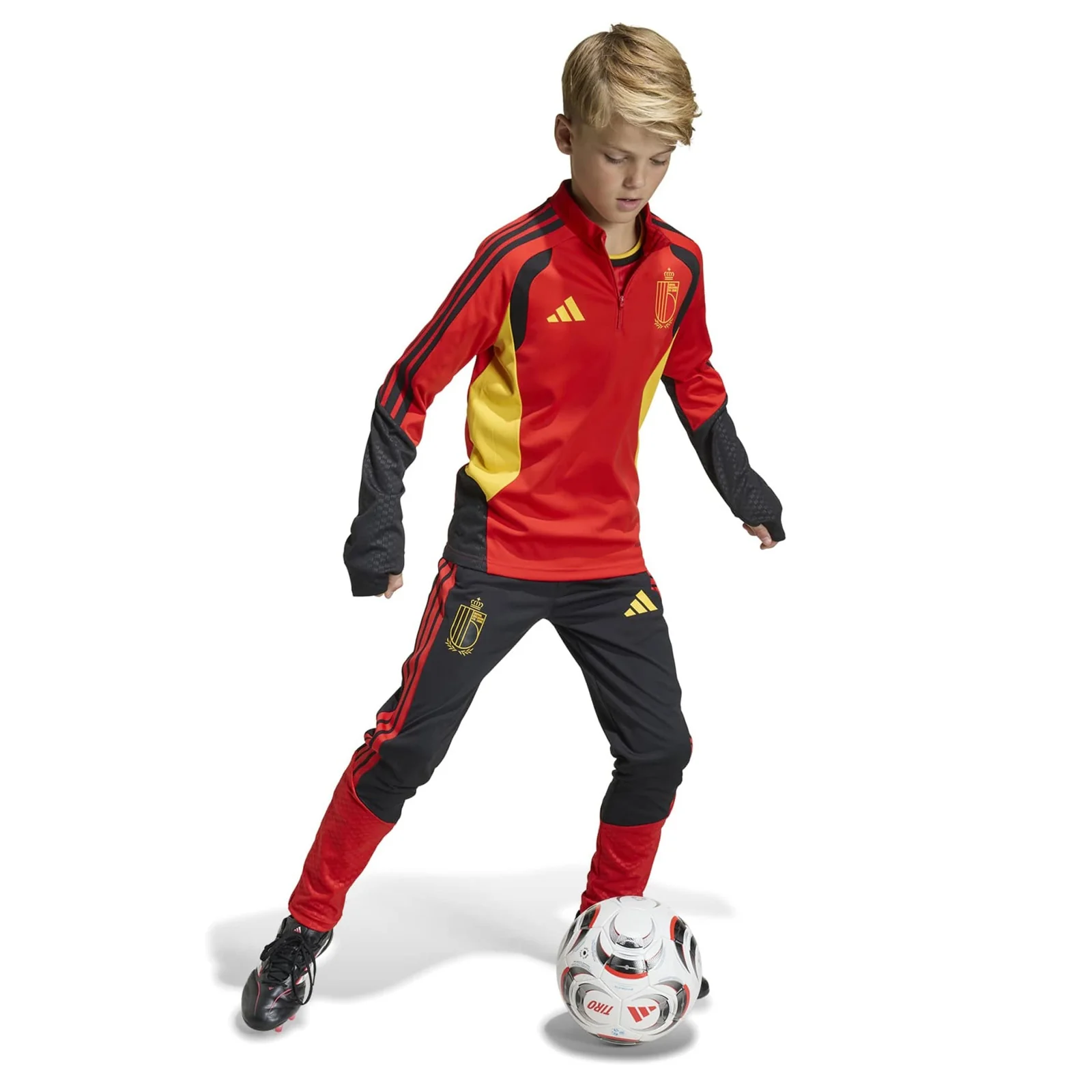 adidas Belgium Football World Cup 2026 Tiro Training Kids Pants - Image 8