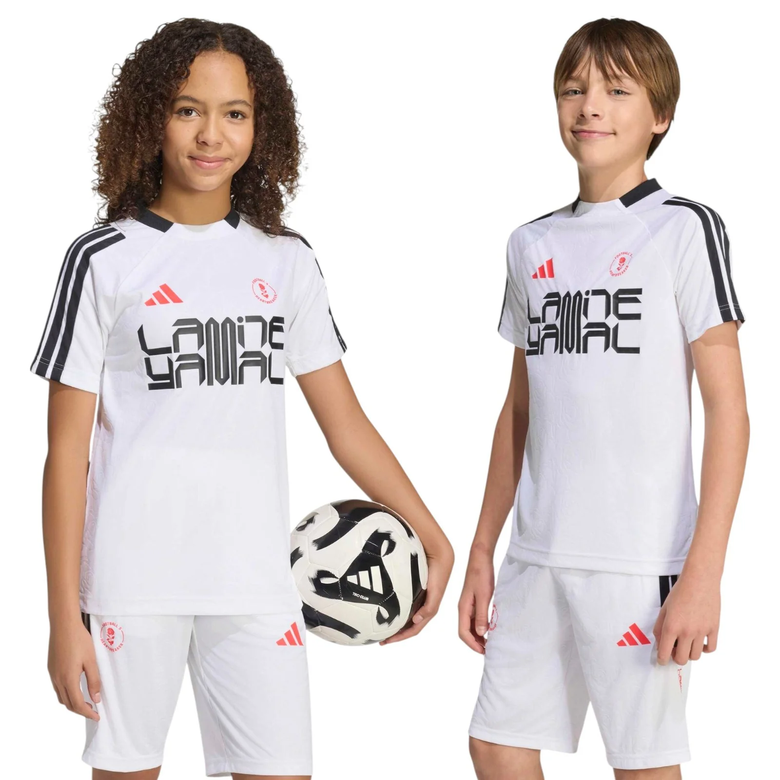 adidas Lamine Yamal Kids Football Training T-Shirt - Image 5