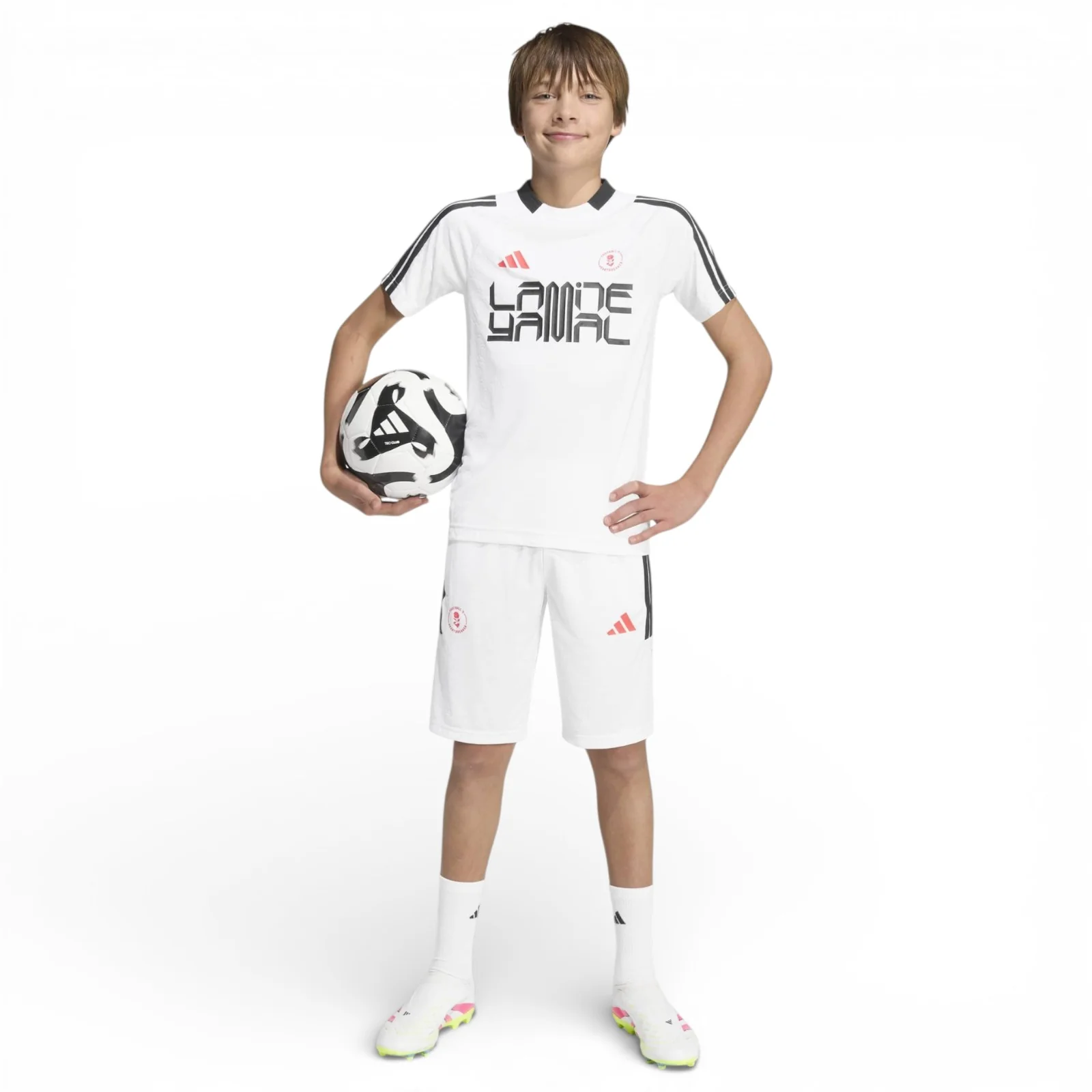 adidas Lamine Yamal Kids Football Training T-Shirt - Image 7