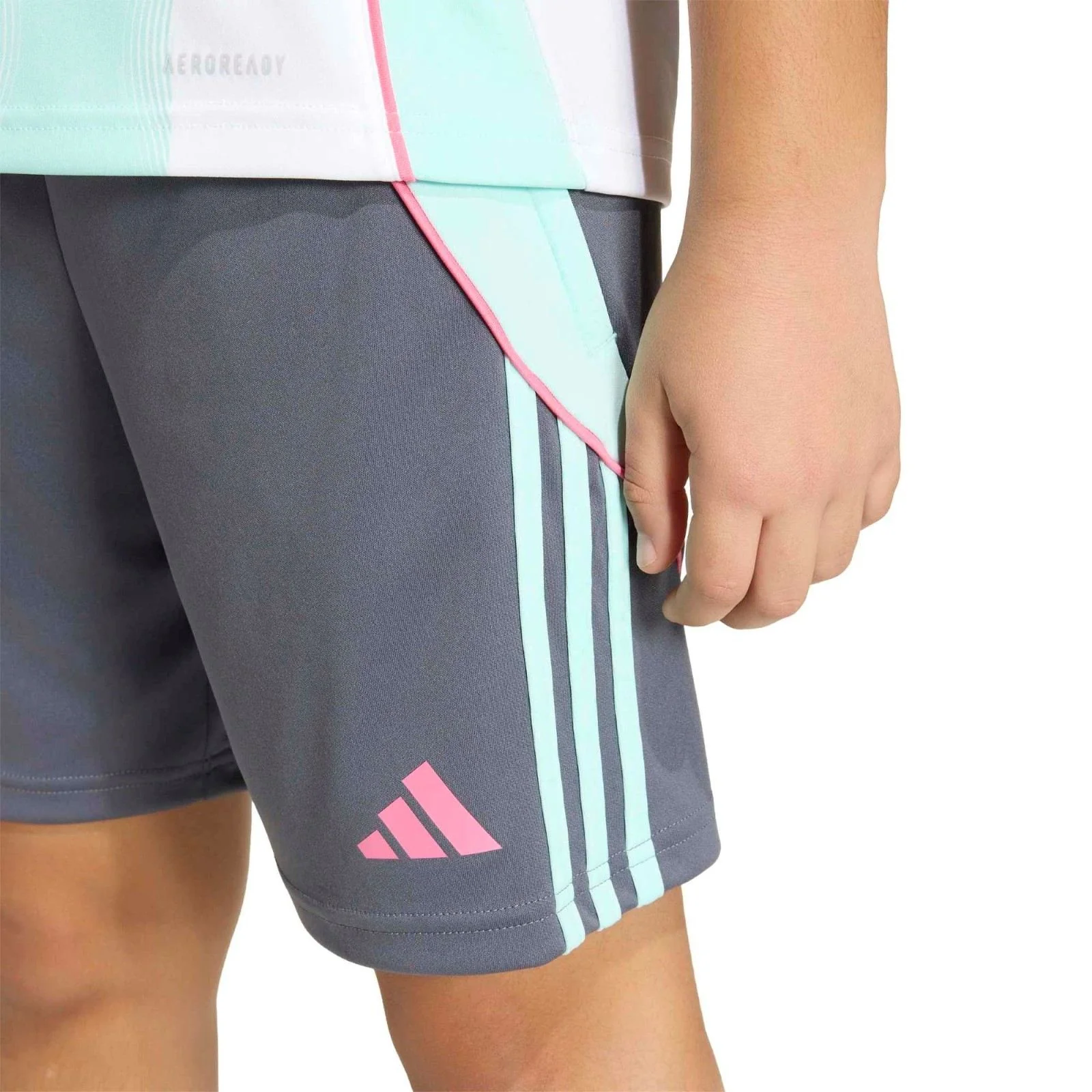 adidas Messi AEROREADY Kids Regular-Fit Shorts - Image 4