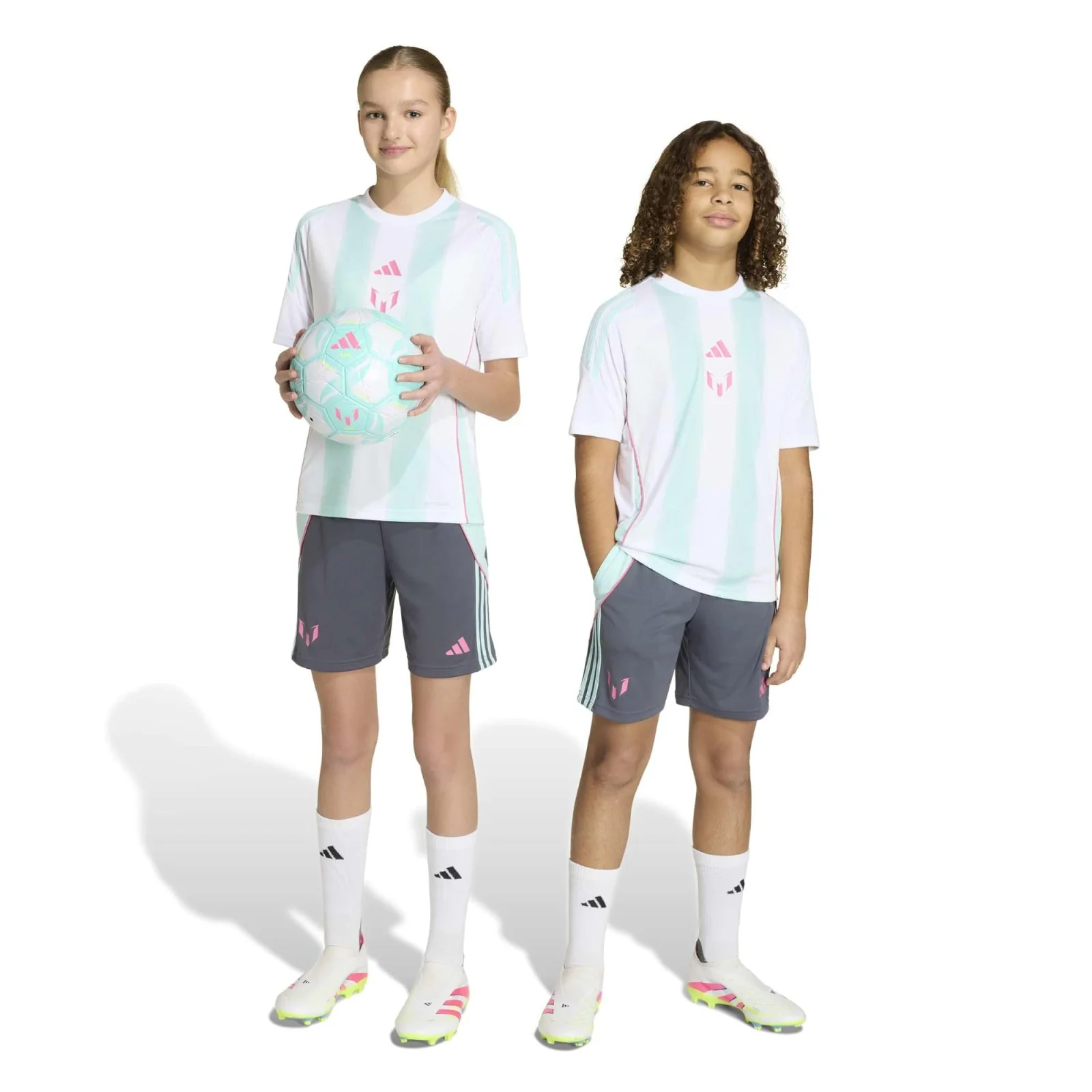 adidas Messi AEROREADY Kids Regular-Fit Shorts - Image 5