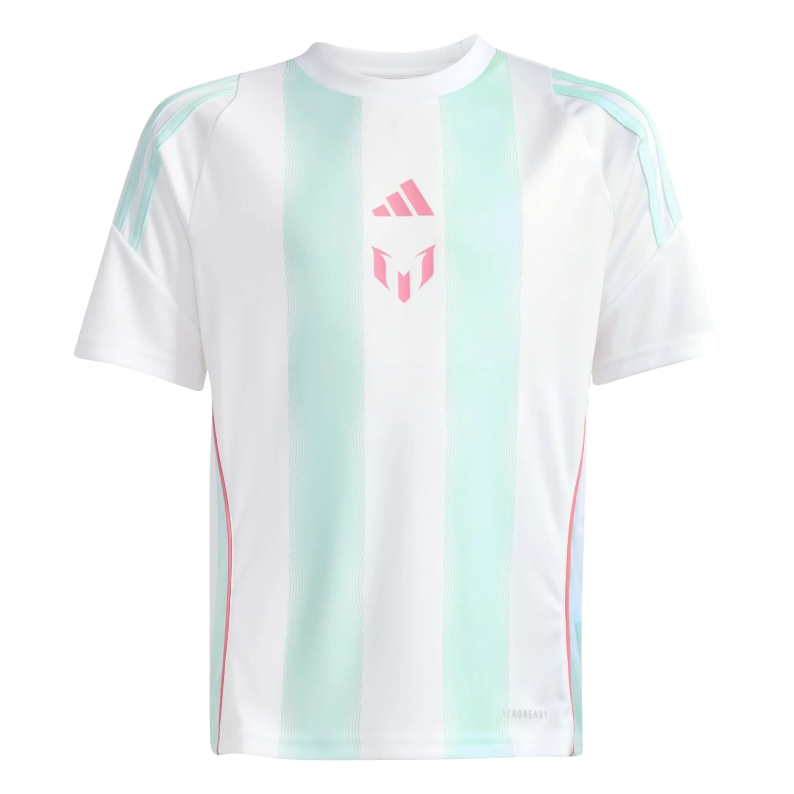 adidas Messi Regular-Fit Crewneck Kids Training Jersey - Image 8