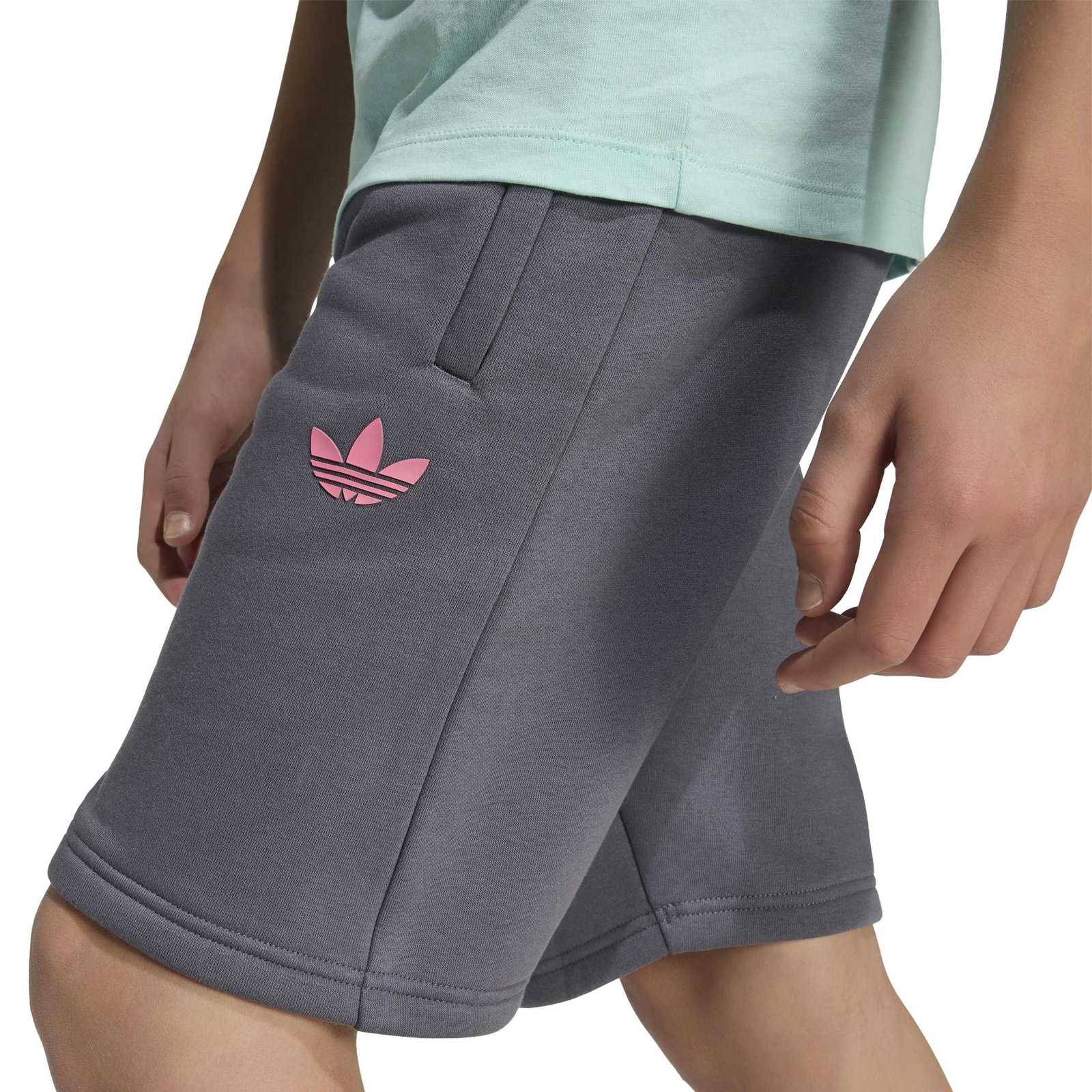 adidas Messi Kids Regular-Fit Fleece Football Shorts - Image 4