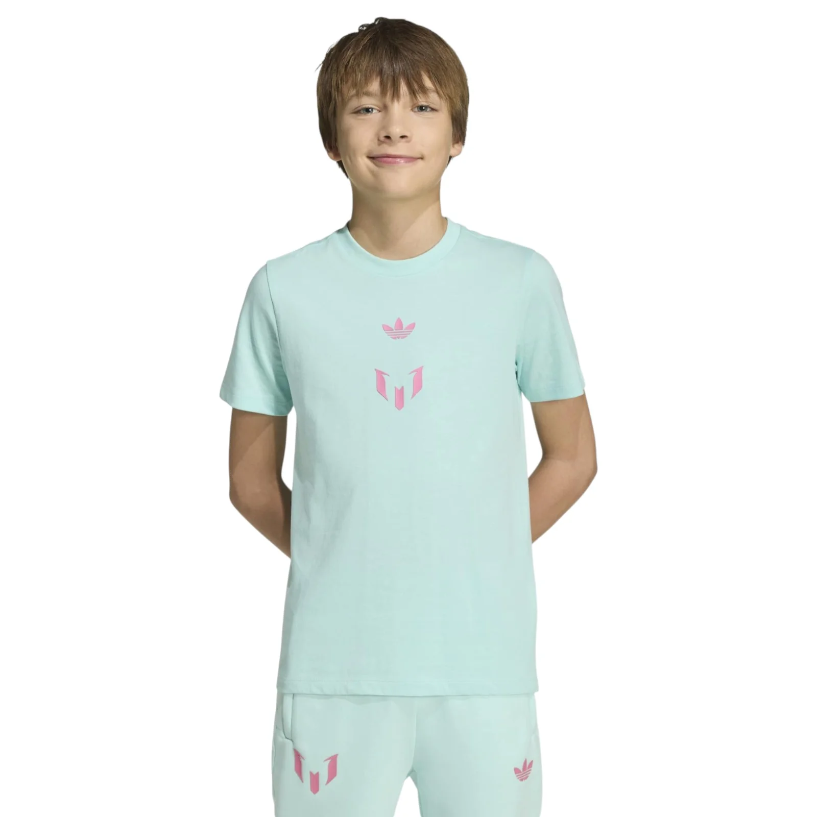adidas Messi Football Kids Short-Sleeve T-Shirt