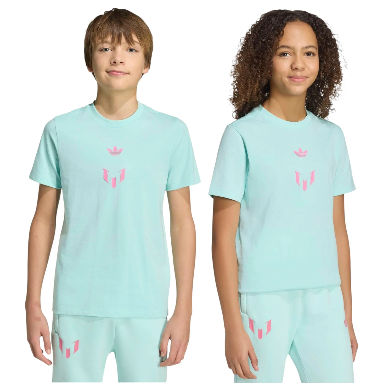 adidas Messi Football Kids Short-Sleeve T-Shirt - Image 5