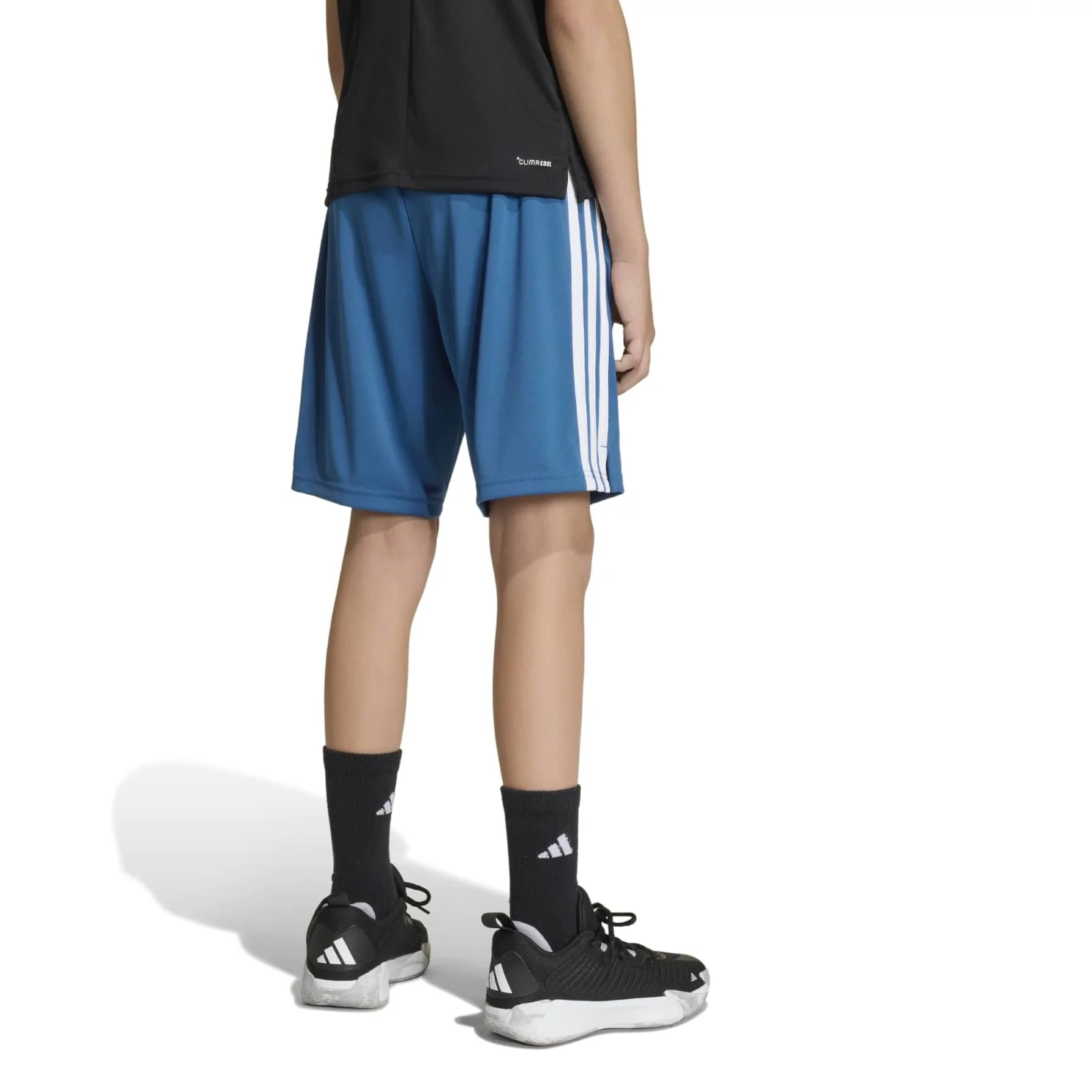 adidas Train Essentials 3-Stripes Climacool Kids Shorts - Image 2