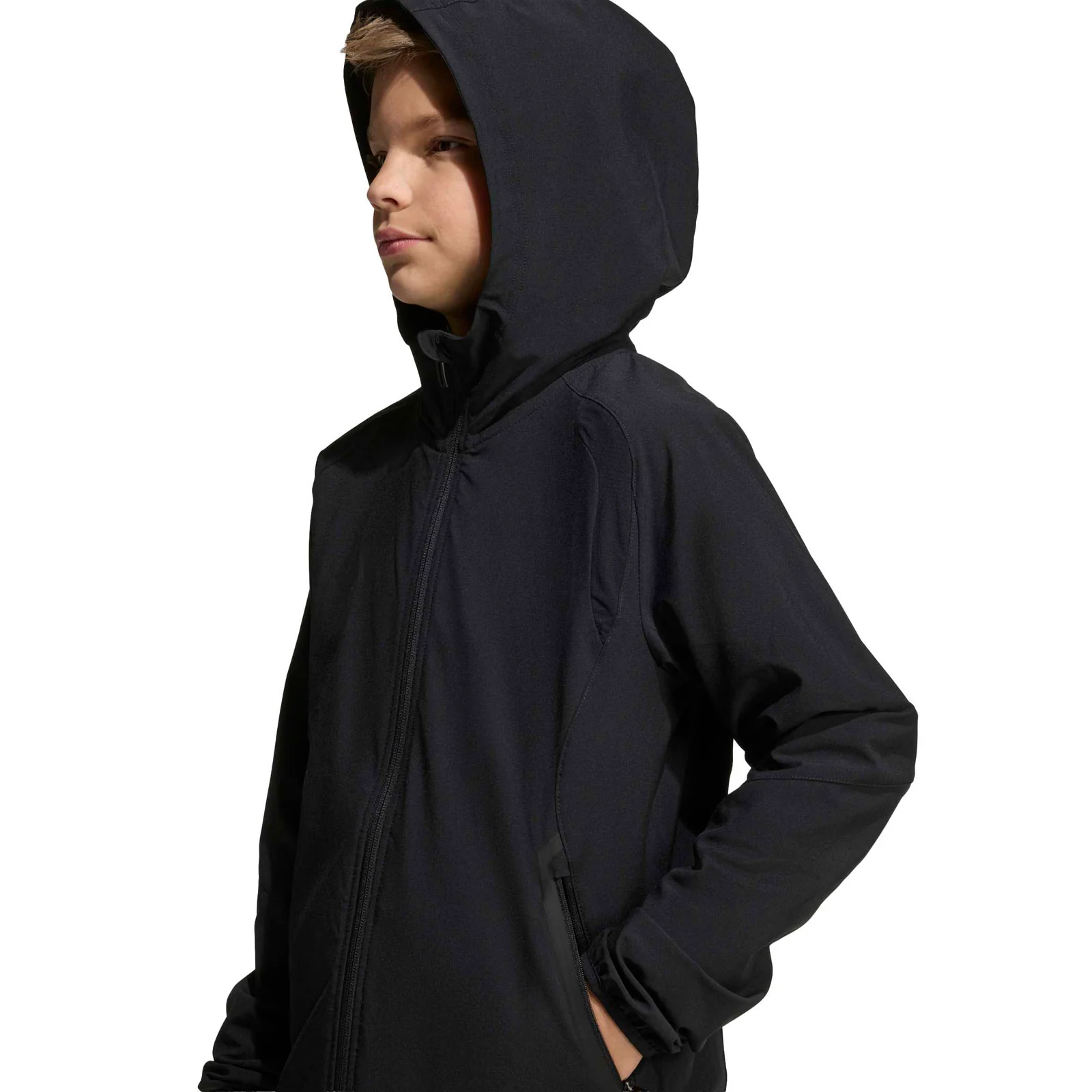 adidas TIRO Travel Kids Full-Zip Windbreaker Jacket - Image 4