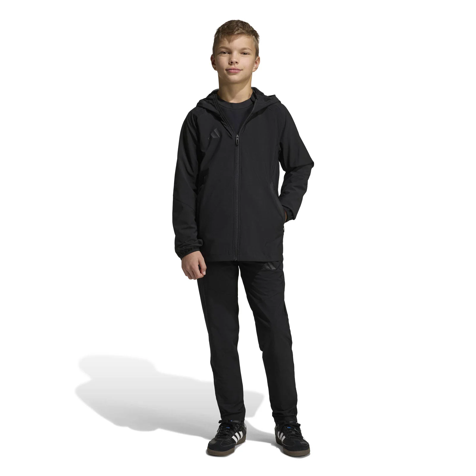 adidas TIRO Travel Kids Full-Zip Windbreaker Jacket - Image 7