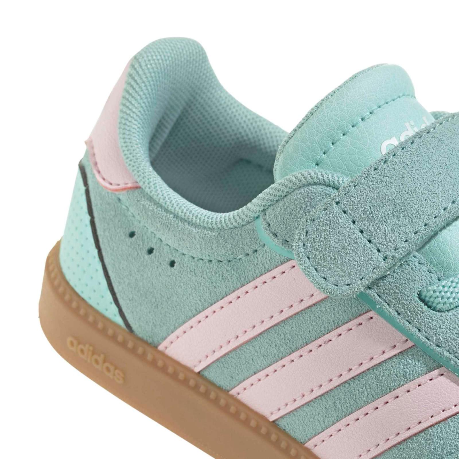 adidas Breaknet Sleek Regular-Fit Kids Hook-Loop Strap Shoes - Image 5