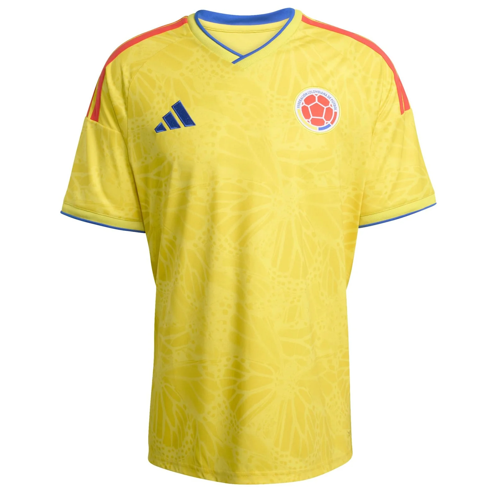 adidas Colombia Football Word Cup 2026 Adults Home Replica Jersey