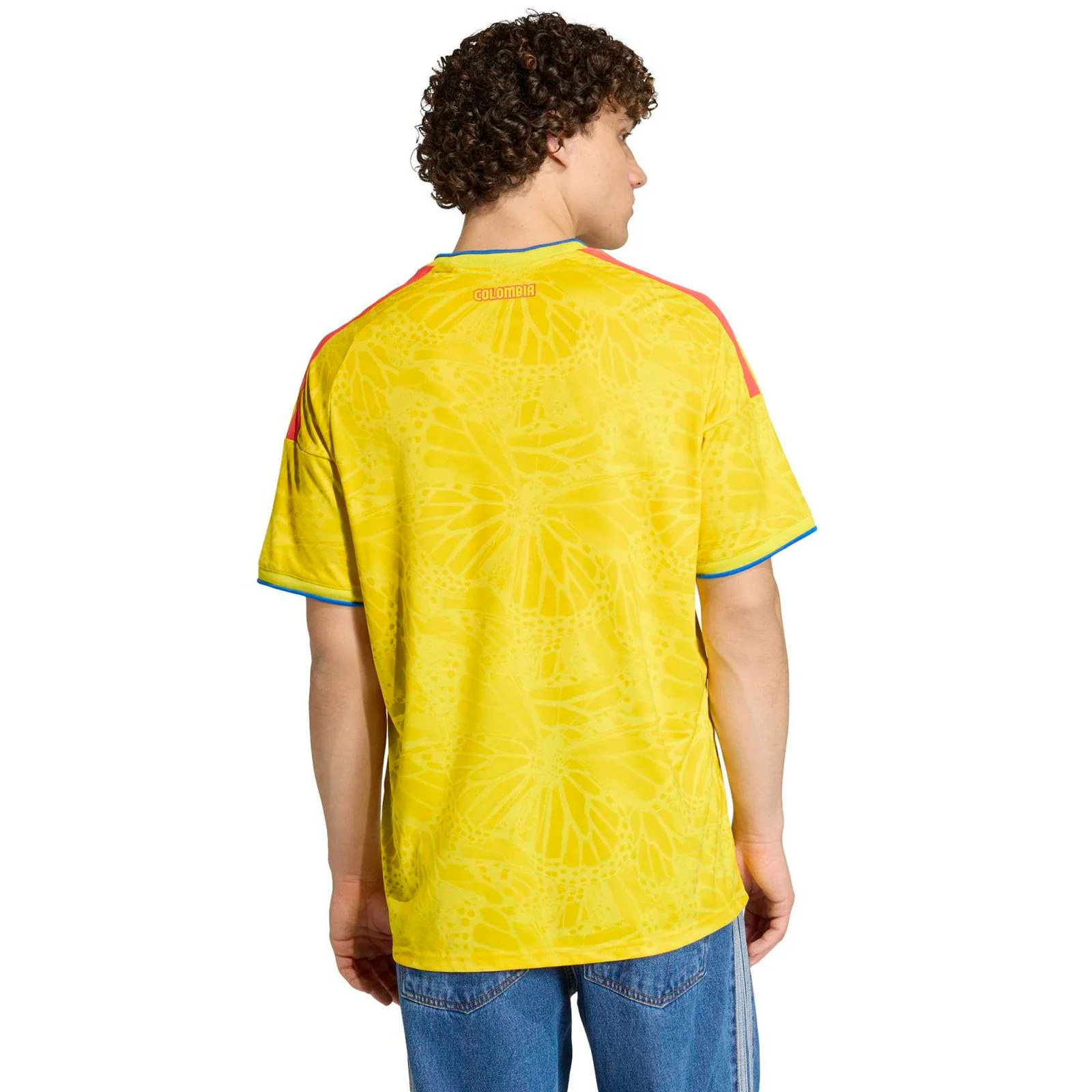 adidas Colombia Football Word Cup 2026 Adults Home Replica Jersey - Image 4