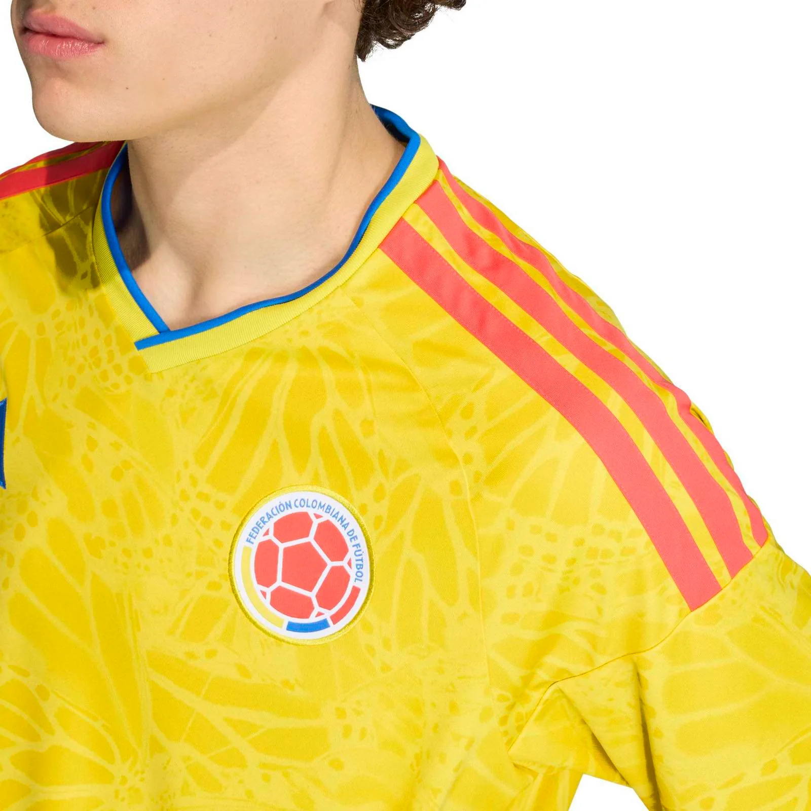 adidas Colombia Football Word Cup 2026 Adults Home Replica Jersey - Image 5