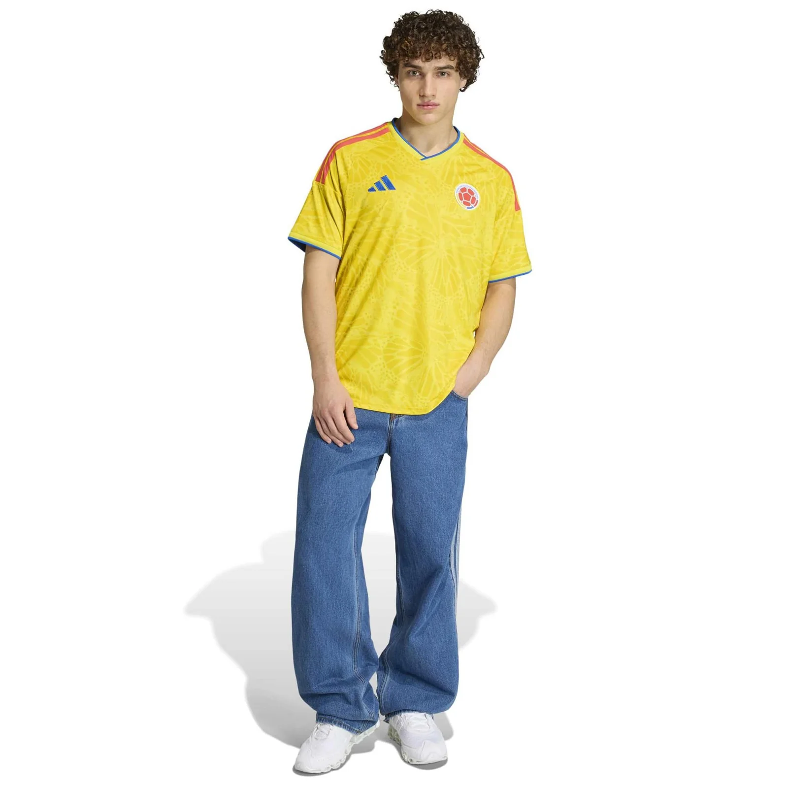 adidas Colombia Football Word Cup 2026 Adults Home Replica Jersey - Image 7